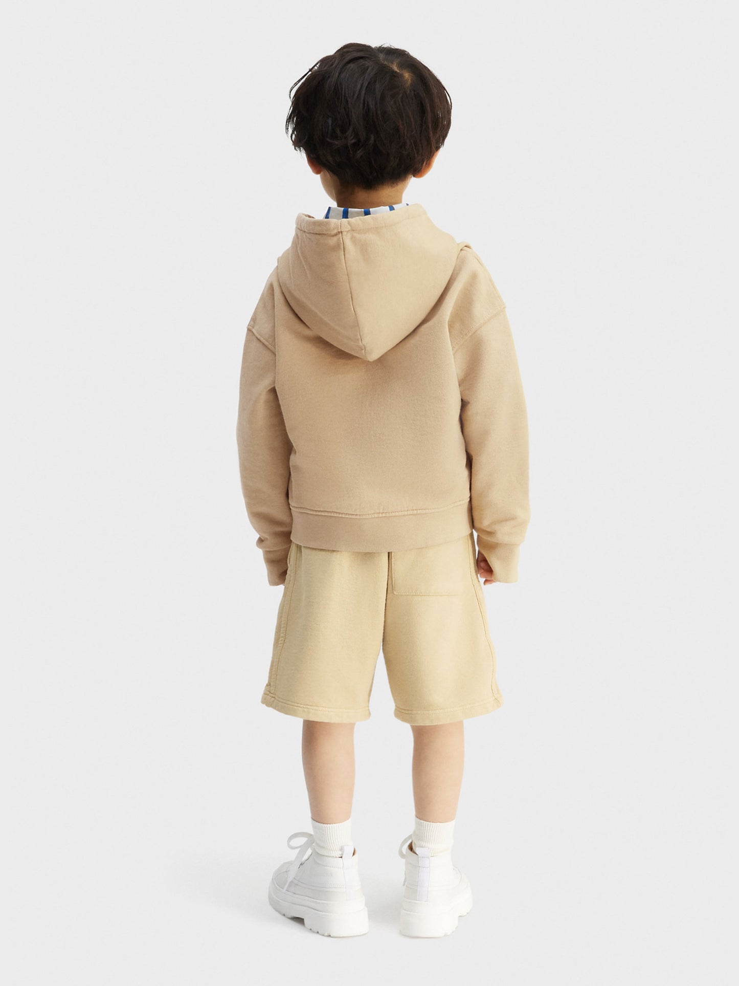 Felpa 'Le Camargue Zippe' beige per bambini