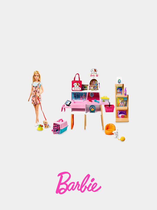 Barbie Playset Negozio degli animali per bambina