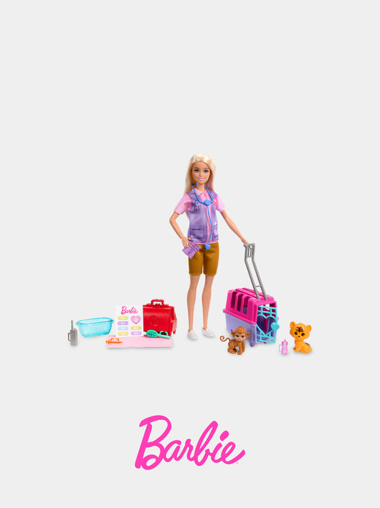 Barbie Playset Veterinaria per bambina