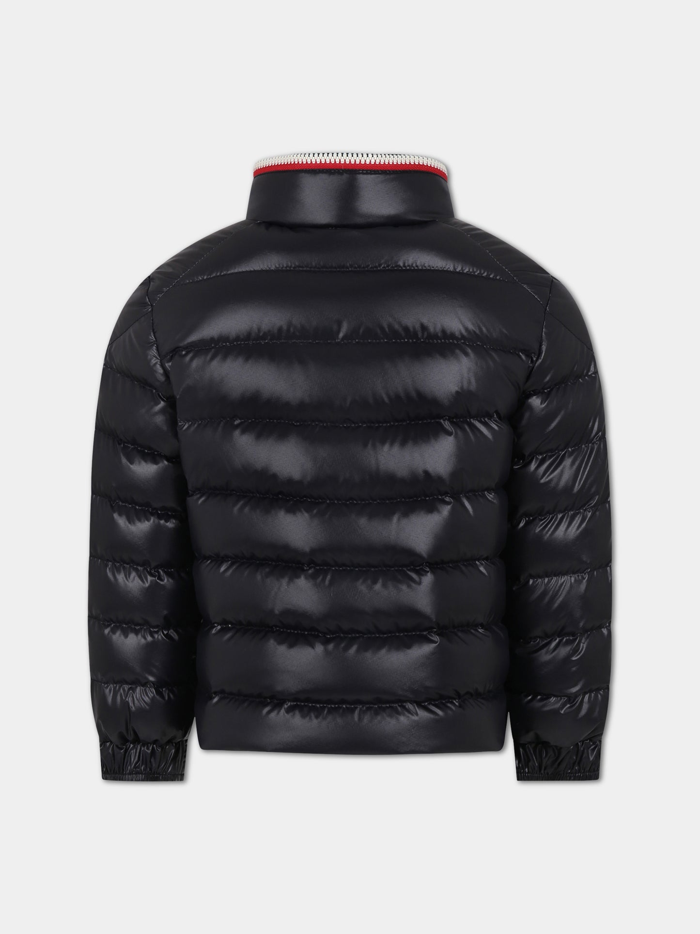 Piumino Bourne blu per bambino con logo