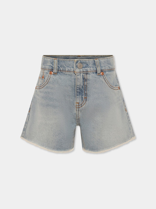 Shorts denim per bambina