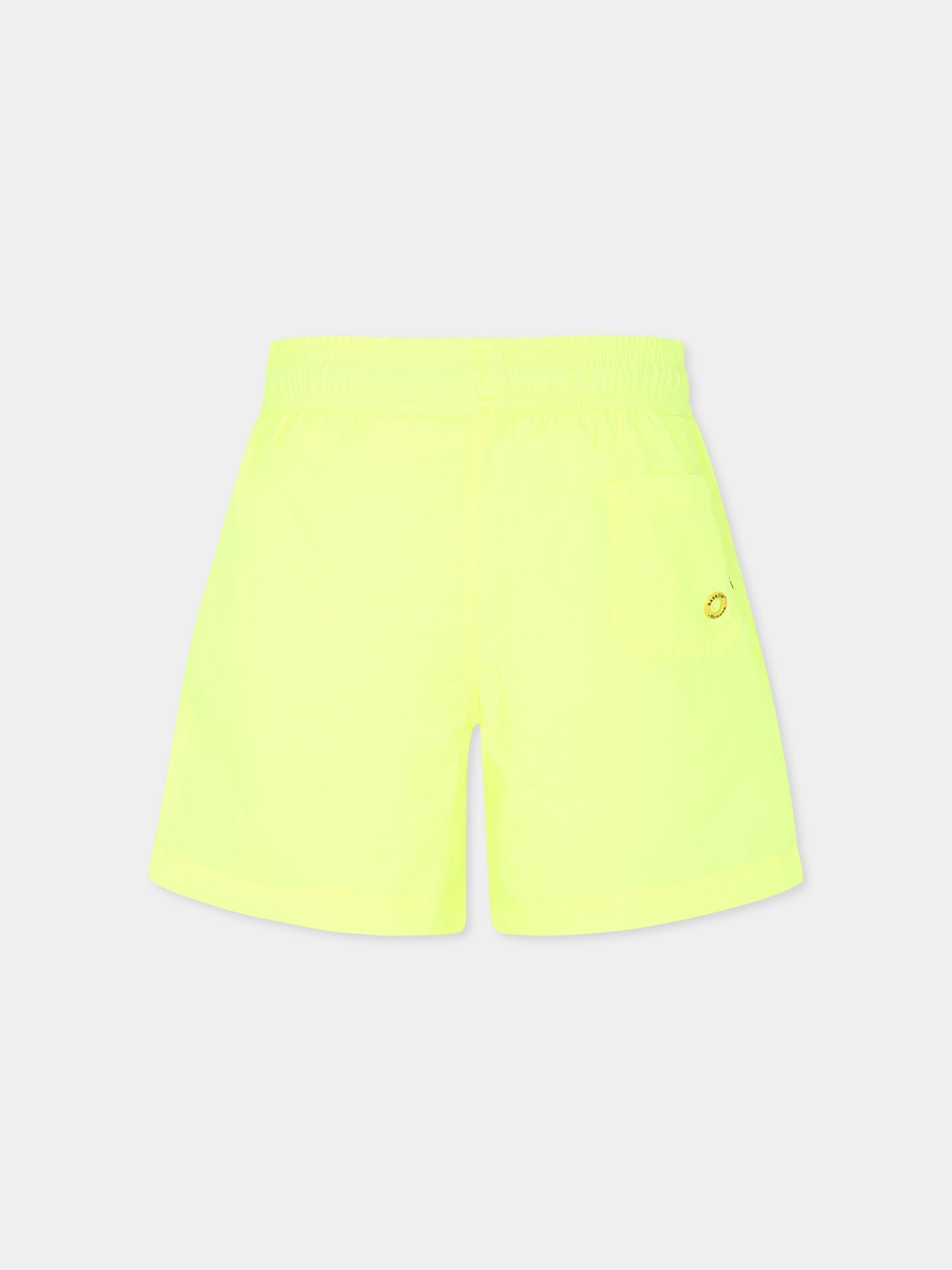 Boxer mare giallo per bambino con smile