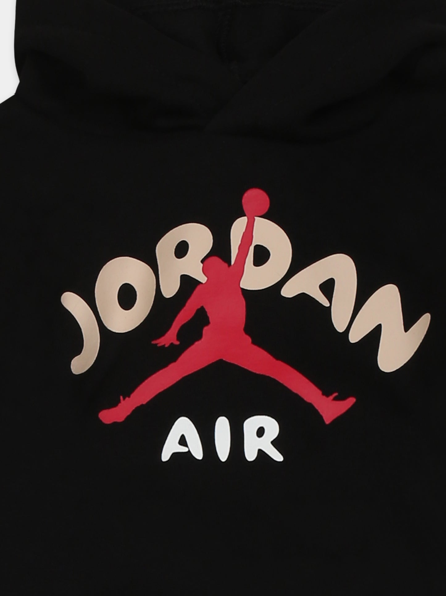 Completo nero per neonati con Jumpman e logo