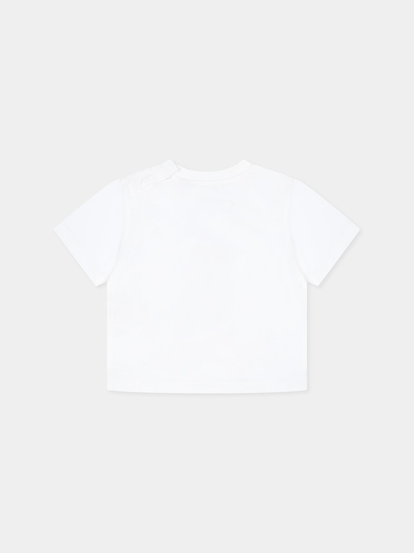 T-shirt bianca per neonati con orsetto Thomas