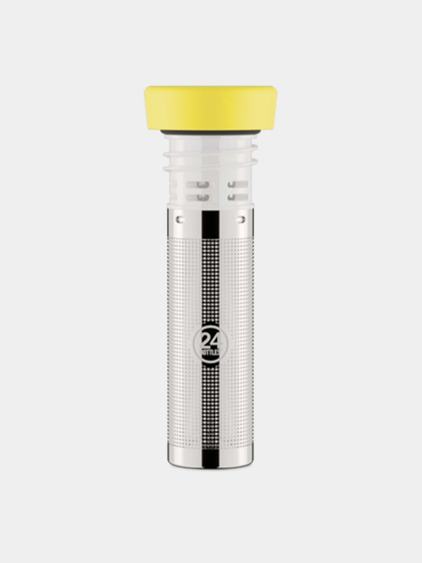 Infusore Lid Light Yellow,24bottles,000691 BOTTLE INFUSER LID LIGHT YELLOW