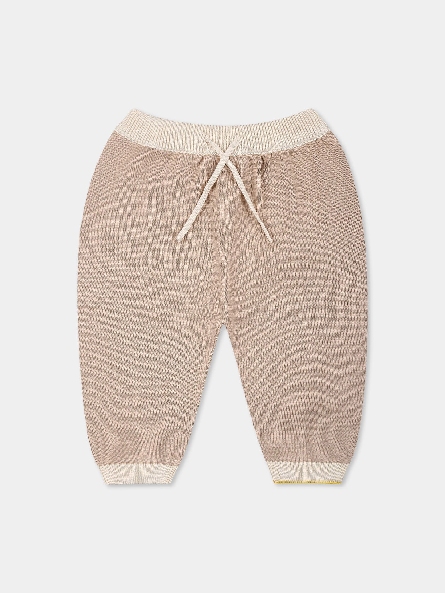 Pantaloni beige per neonato