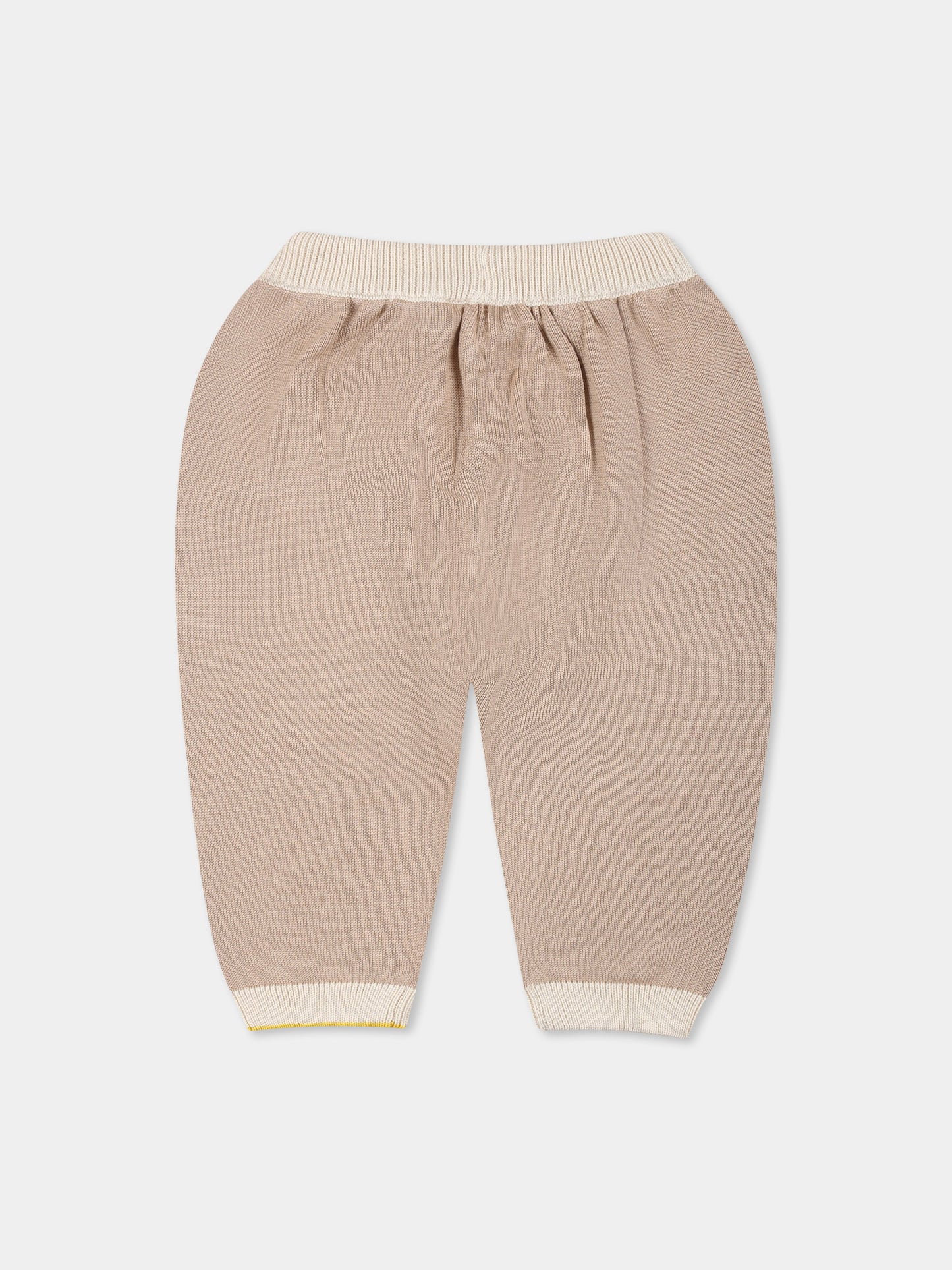 Pantaloni beige per neonato
