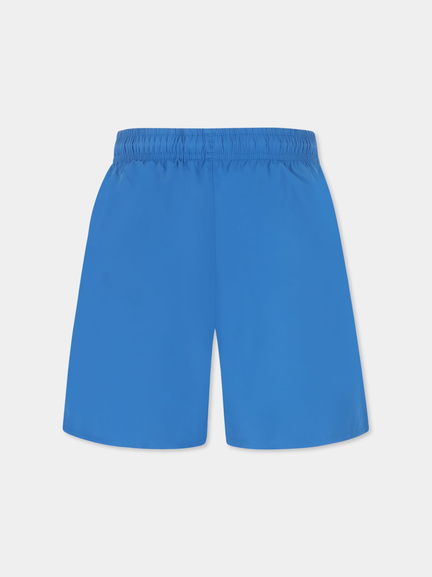 Boxer mare azzurro per bambino con coccodrillo