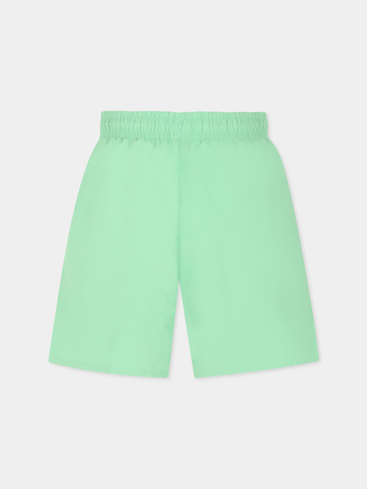 Boxer mare verde per bambino con coccodrillo,Lacoste,MJ4756 EI8