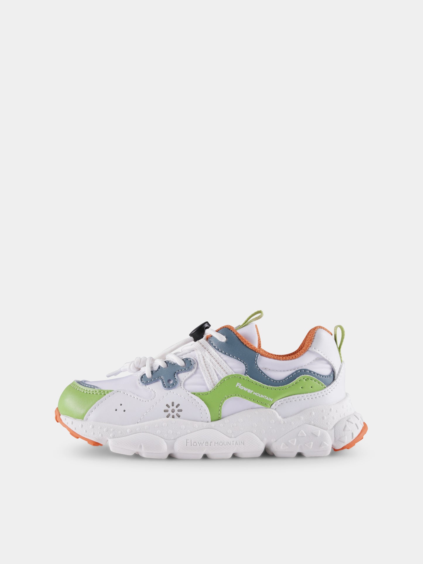 Sneakers Yamano bianche per bambini,Flower Mountain,001 2015497 21 1F28 YAMANO