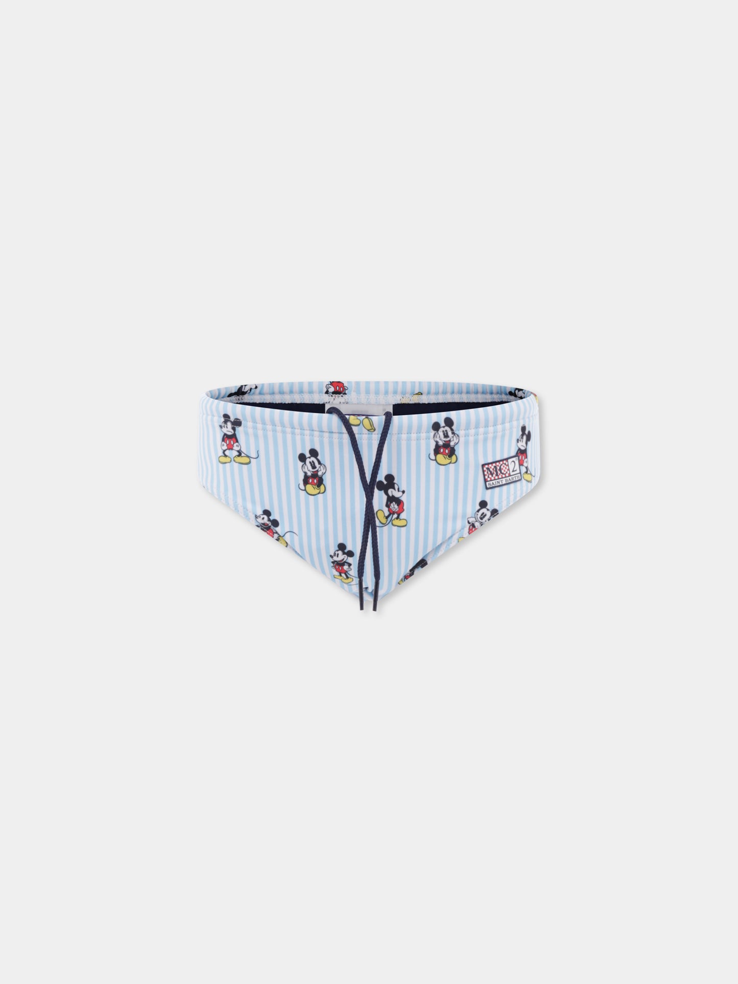 Slip mare celeste per bambino con Topolino,Mc2 Saint Barth,BIL0001 03001H