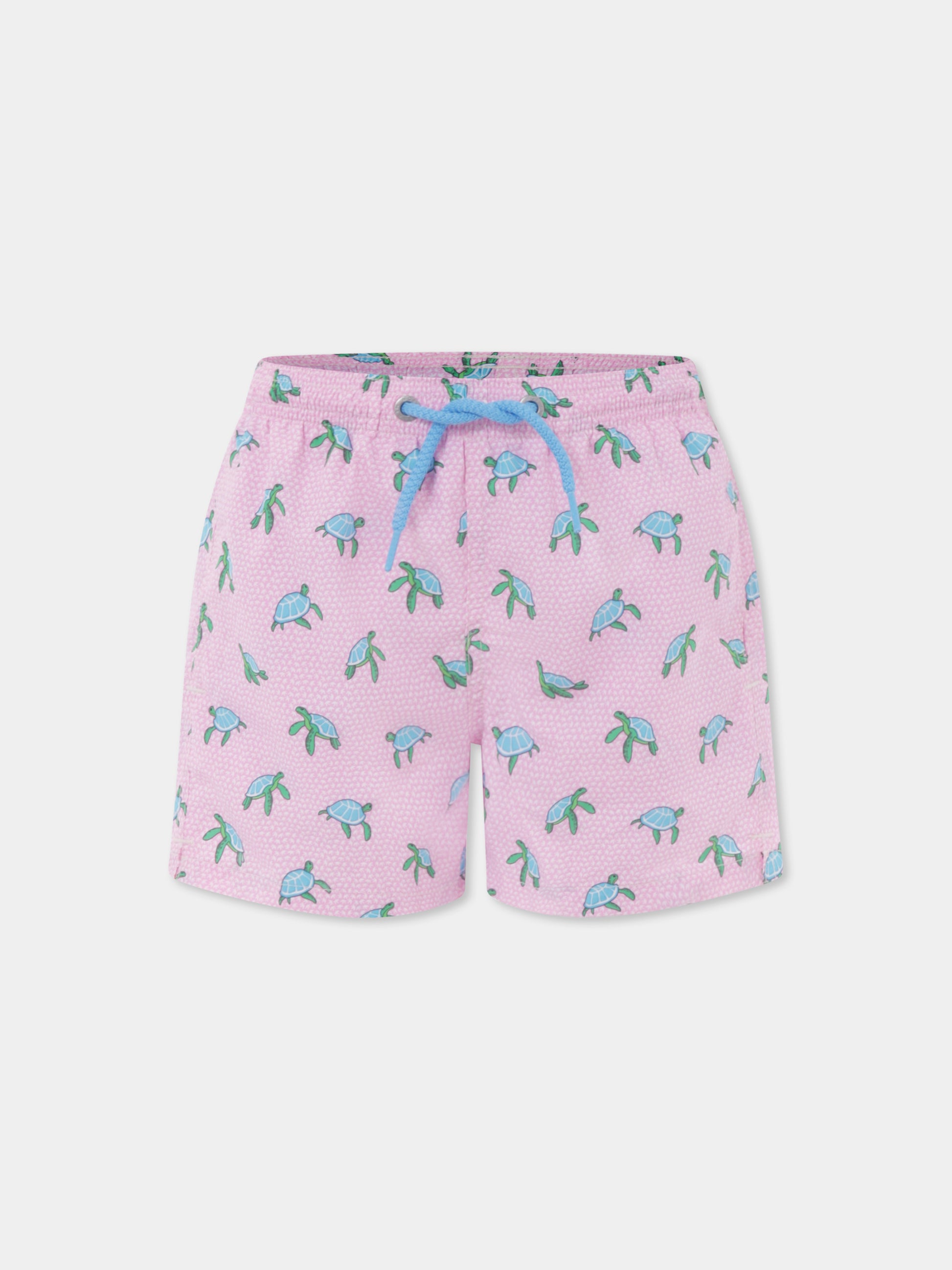 Boxer mare rosa per bambino con taratruga all over,Mc2 Saint Barth,JEA0004 01815H