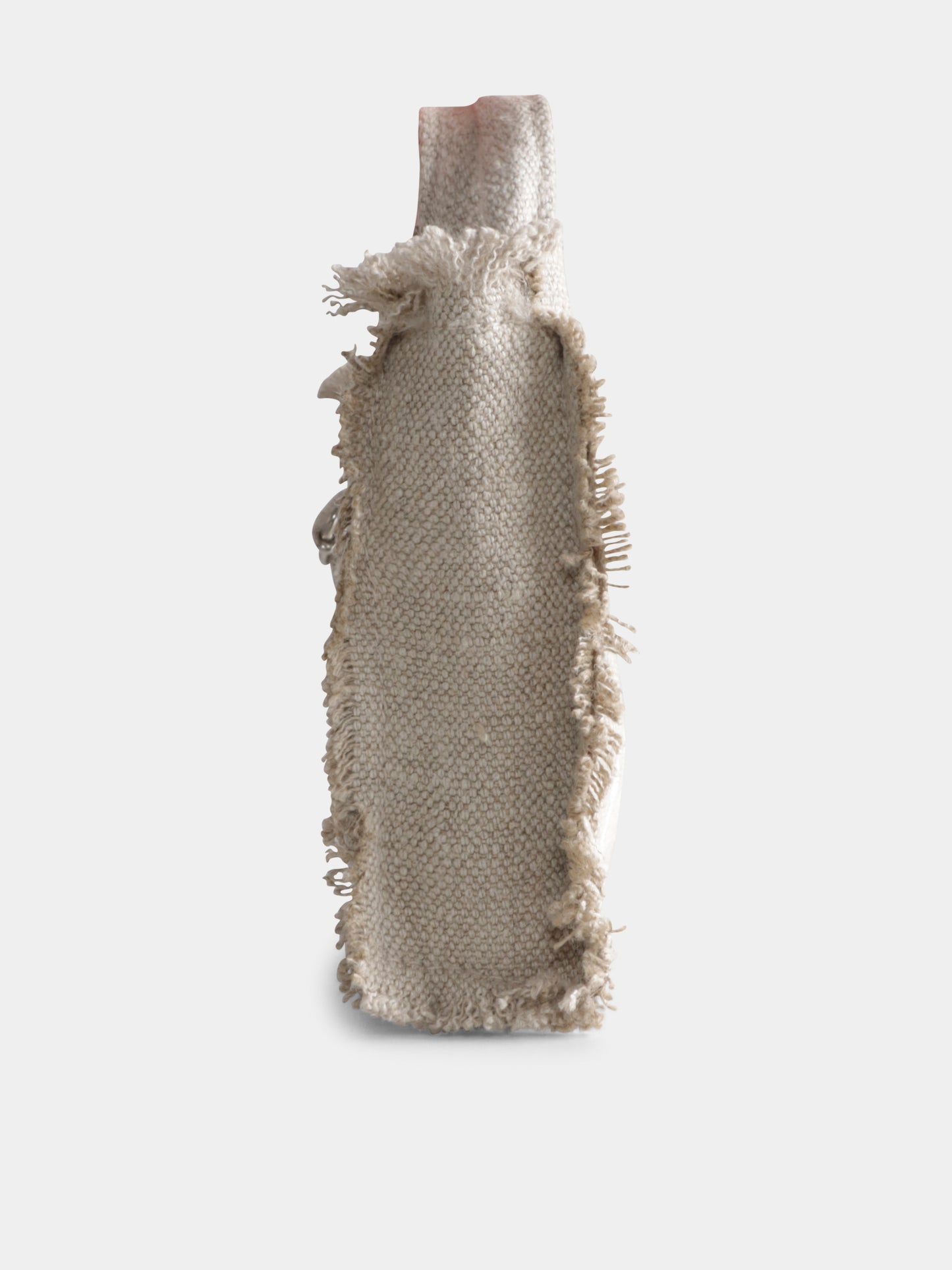 Borsa porta cellulare beige per bambina con logo