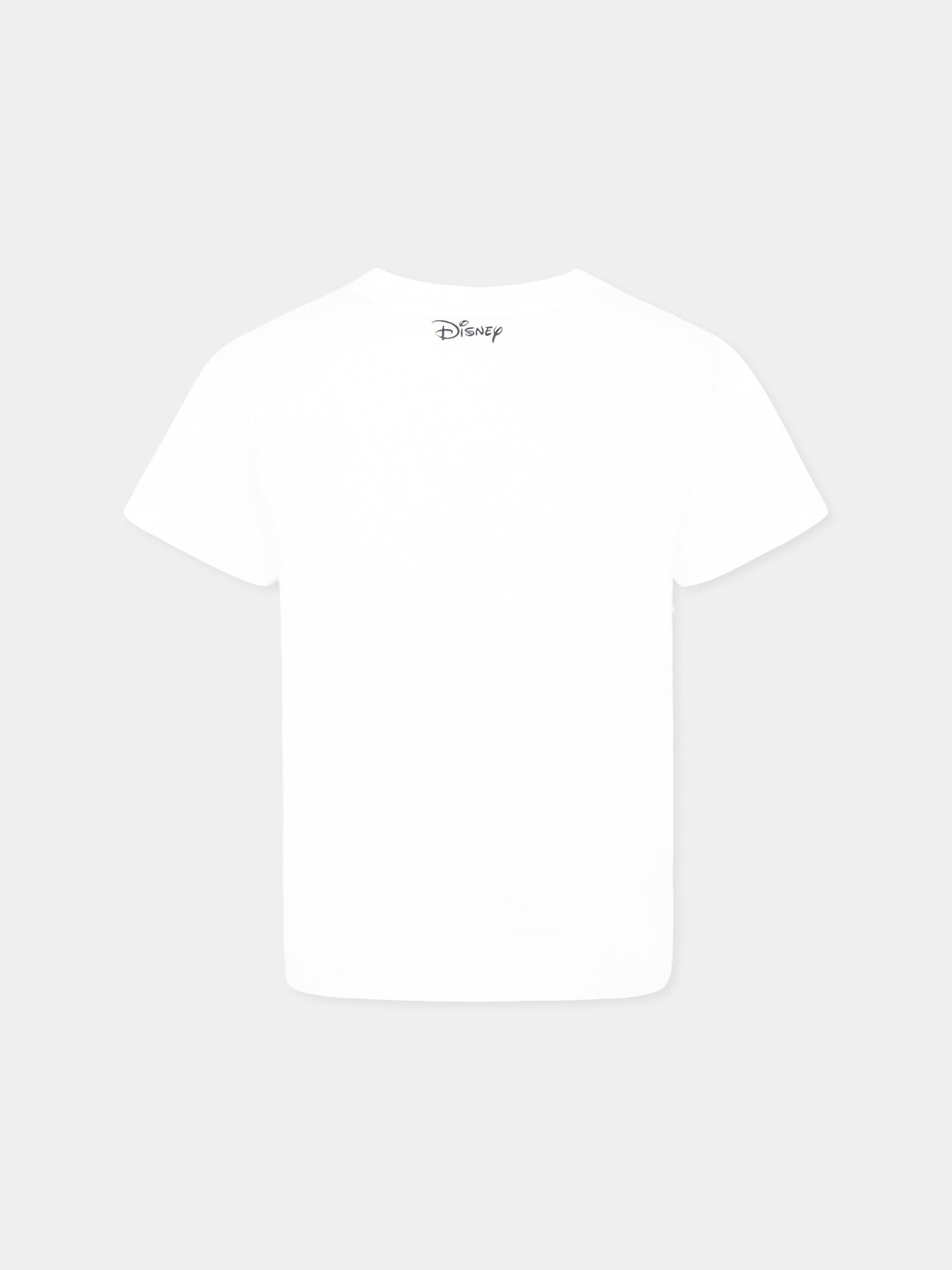 T-shirt bianca per bambina con Minnie,Mc2 Saint Barth,ELLY001 00261H