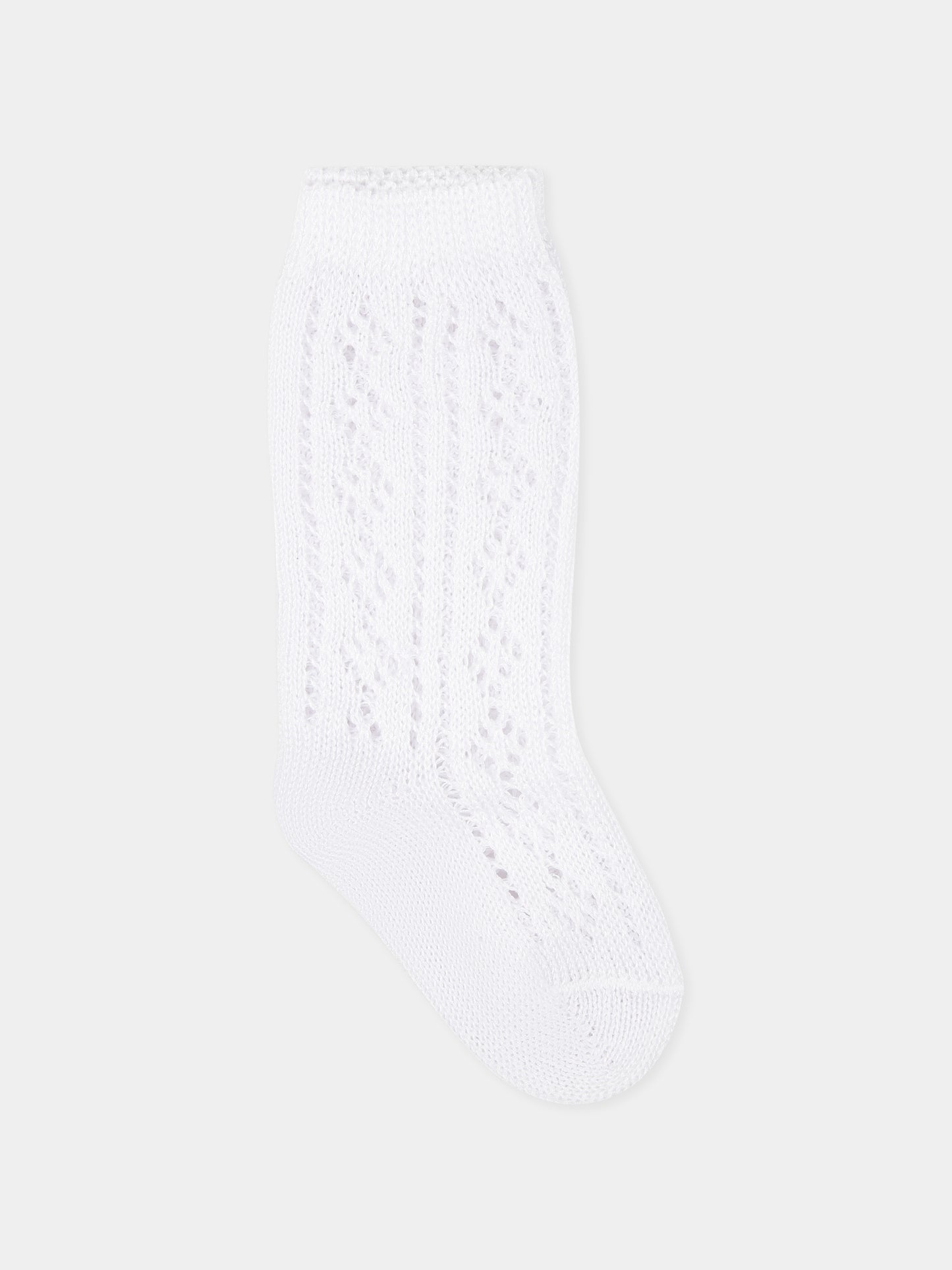 Calzini bianchi per neonati,Nanán,CON031B