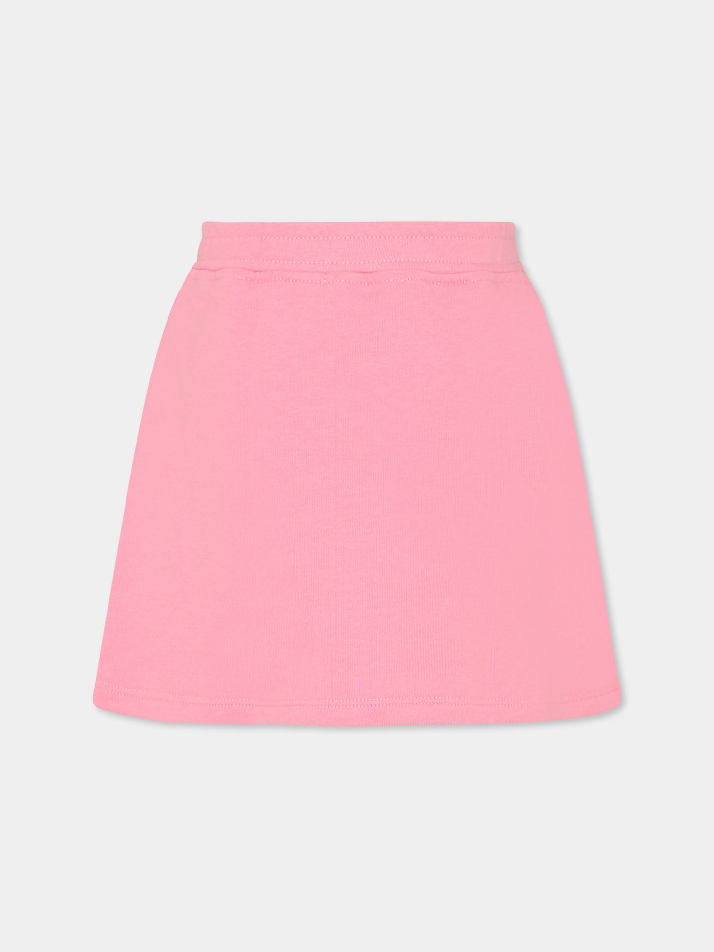 Gonna rosa per bambina con unicorno,Mousse Kids,SKG372P