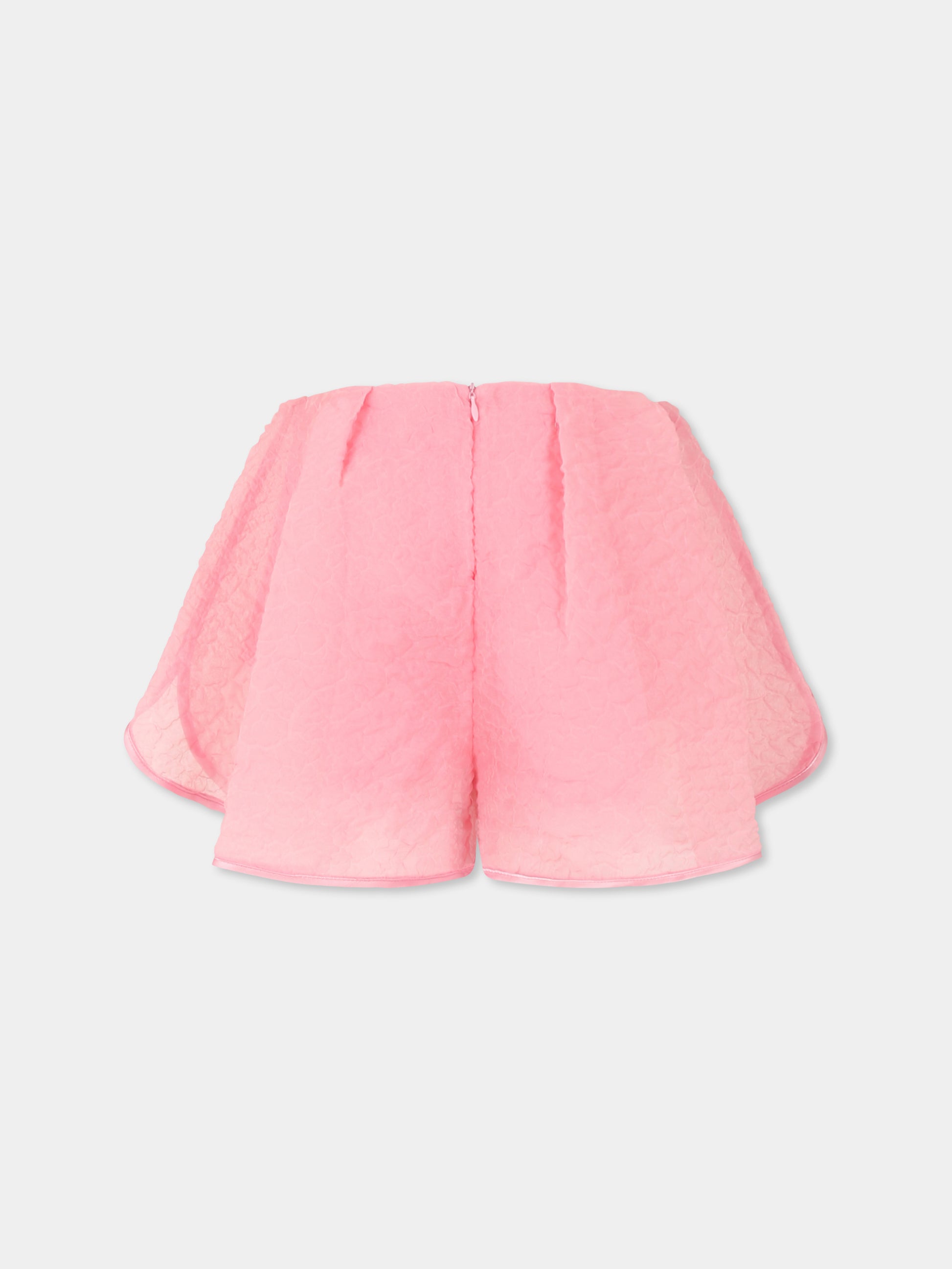 Shorts rosa per bambina,Vivetta Kids,VE2553