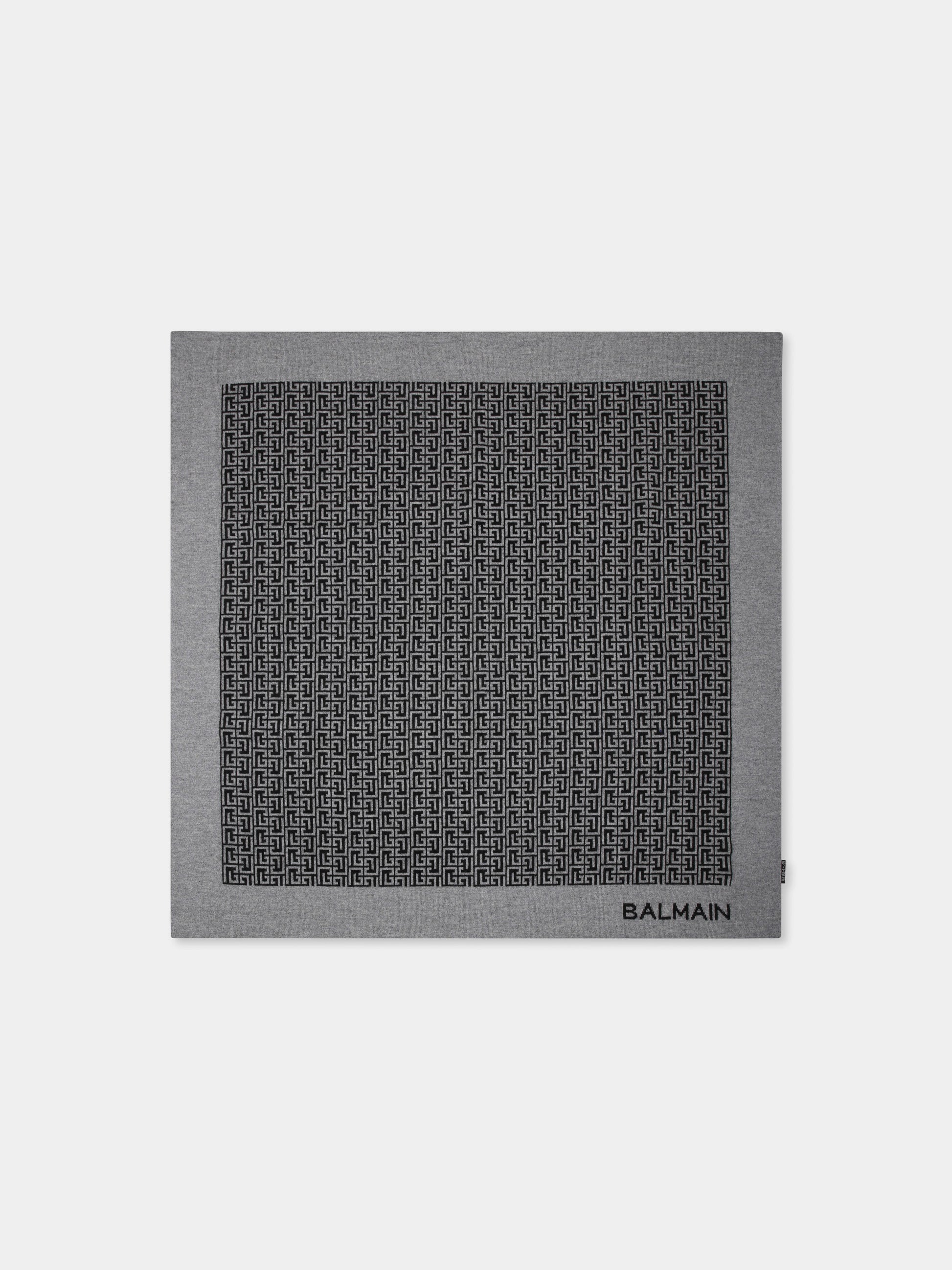 Coperta grigia per neonati con labirinto Balmain,Balmain Kids,BT0530 W0122 930GR
