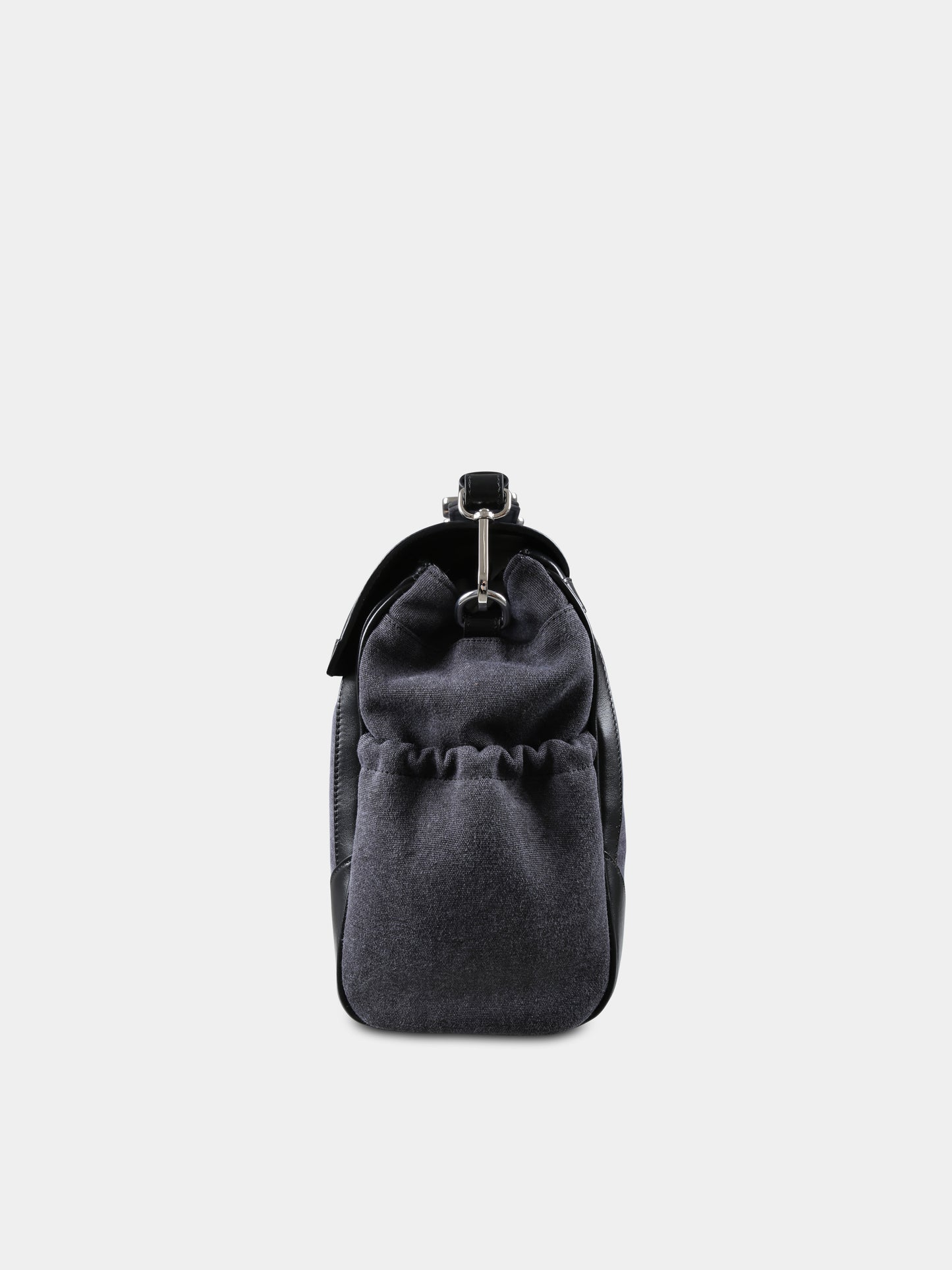 Sac à langer gris pour bébé enfants avec logo,Balmain Kids,BT0618 Z0042 808