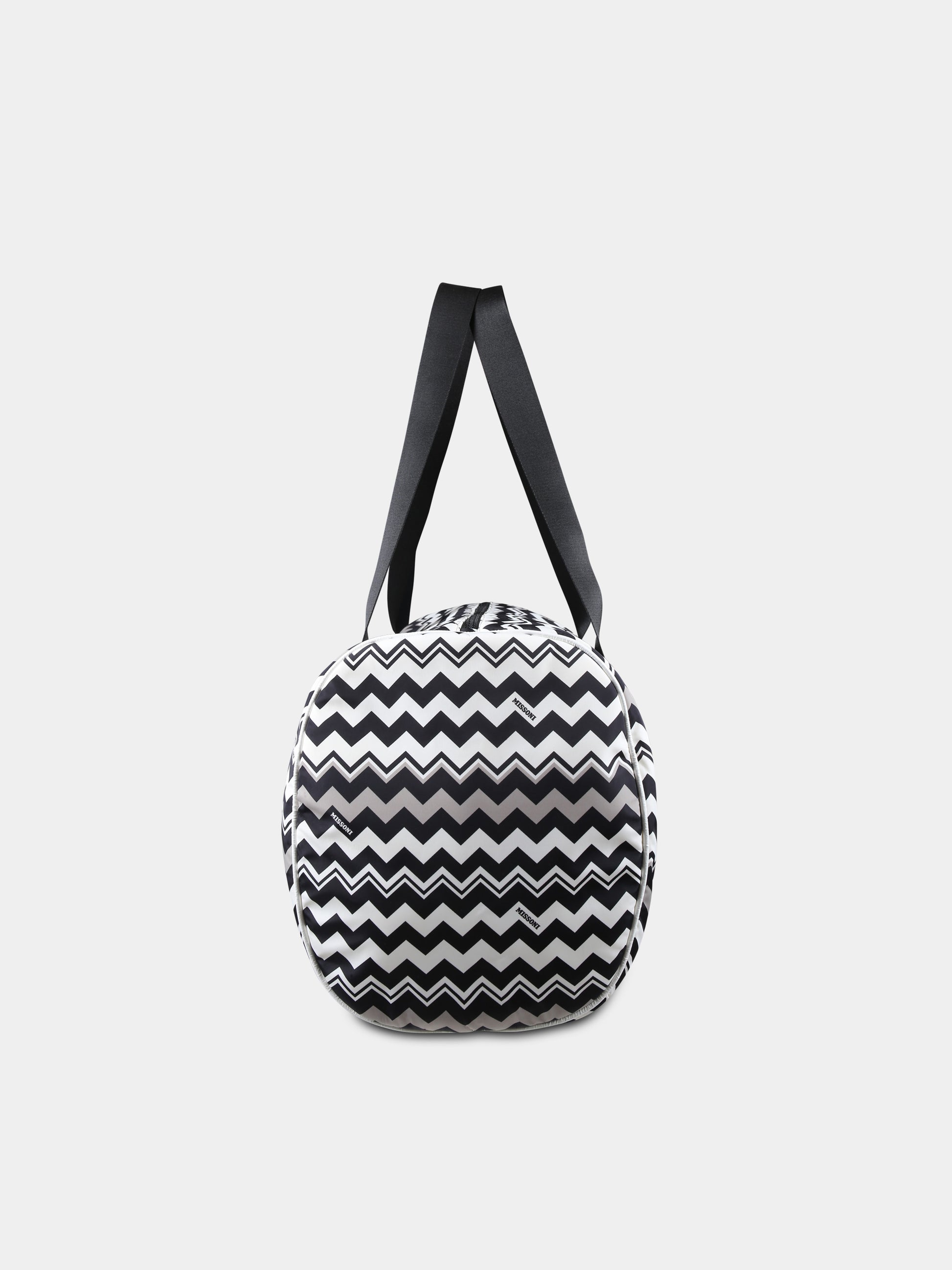 Borsa multicolor per bambini con motivo chevron,Missoni,MT0P78 N0191 930BC