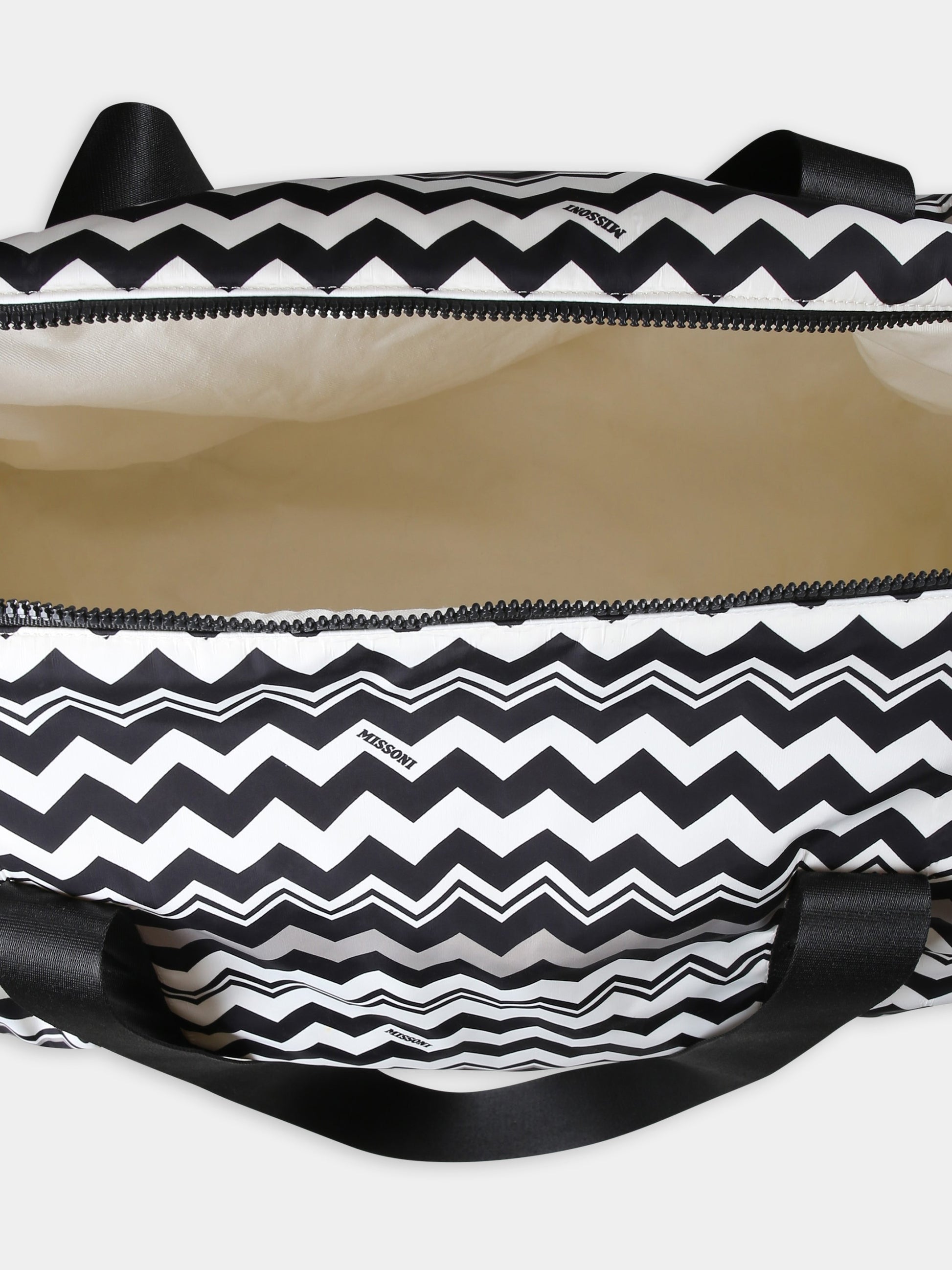 Borsa multicolor per bambini con motivo chevron,Missoni,MT0P78 N0191 930BC