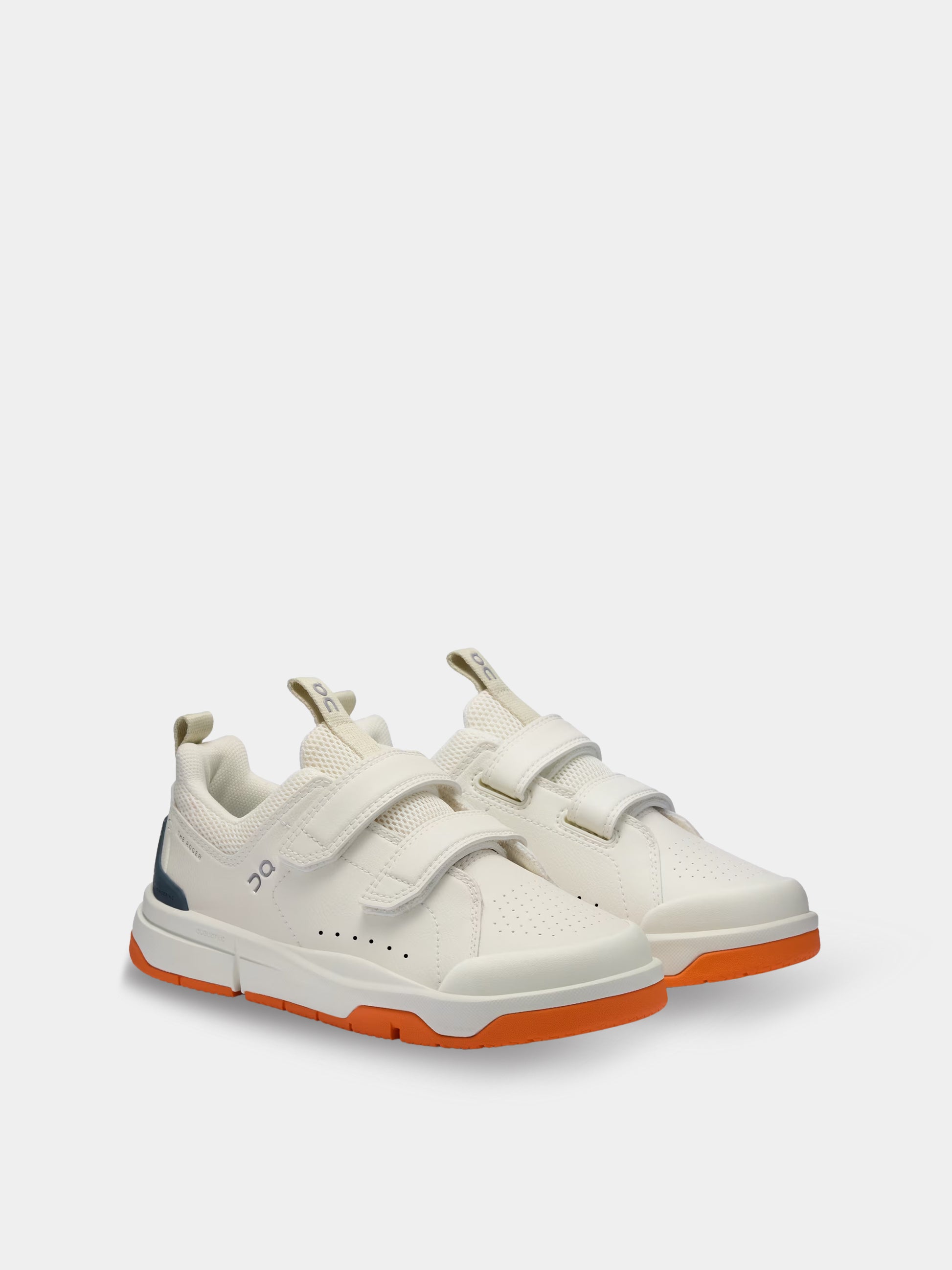 Sneakers The Roger bianche per bambini,On,3KE10012602 IVORY ORANGE