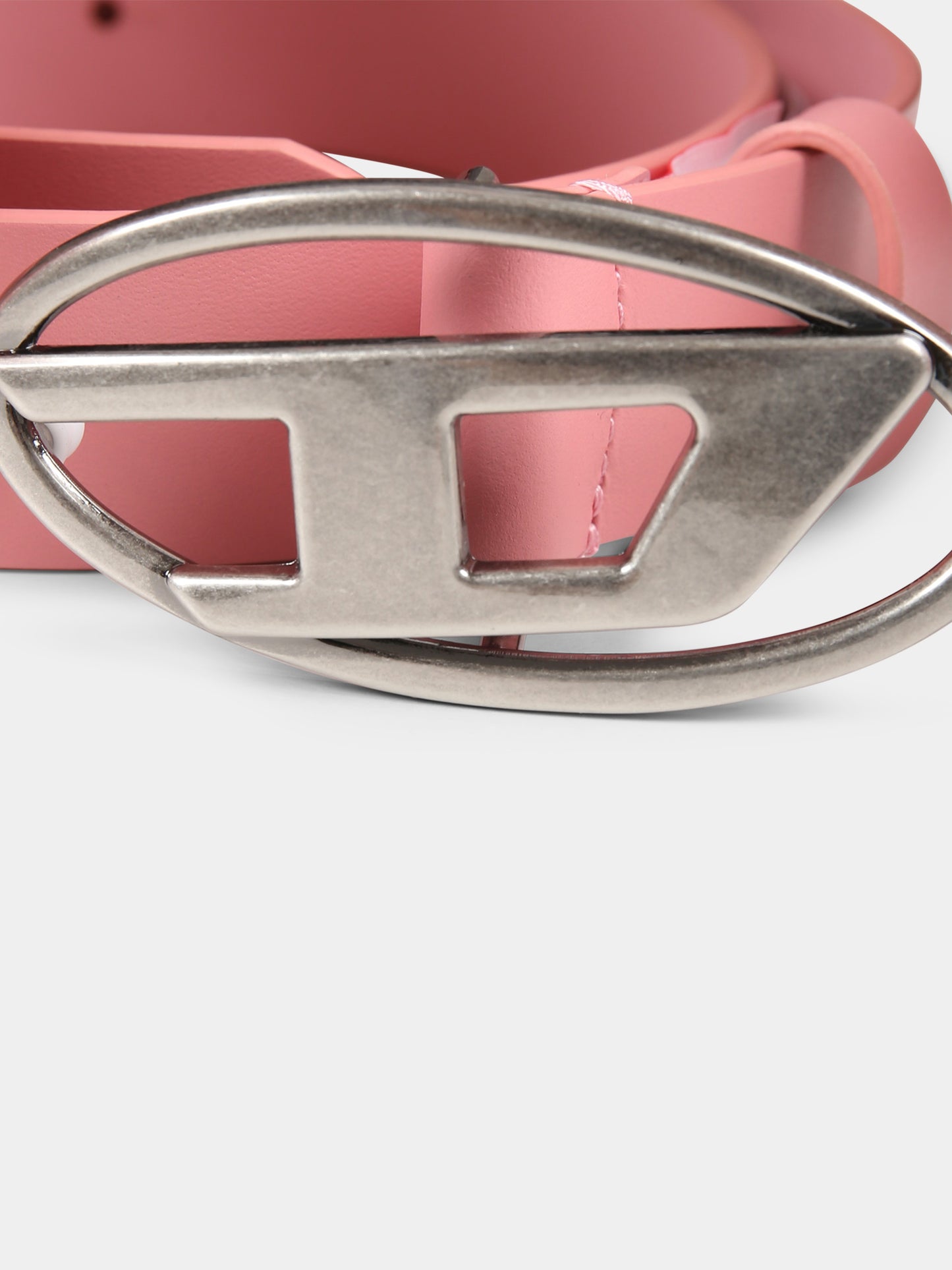 Cintura rosa per bambina con logo