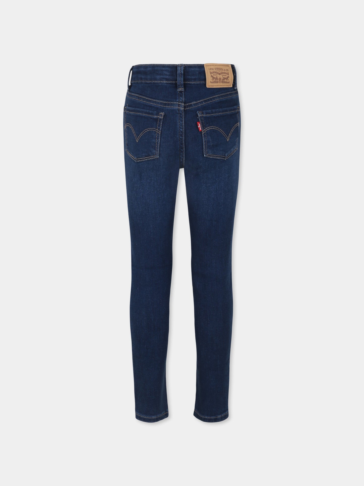 Jeans blu 710 per bambina,Levi's Kids,3E2702 D5K