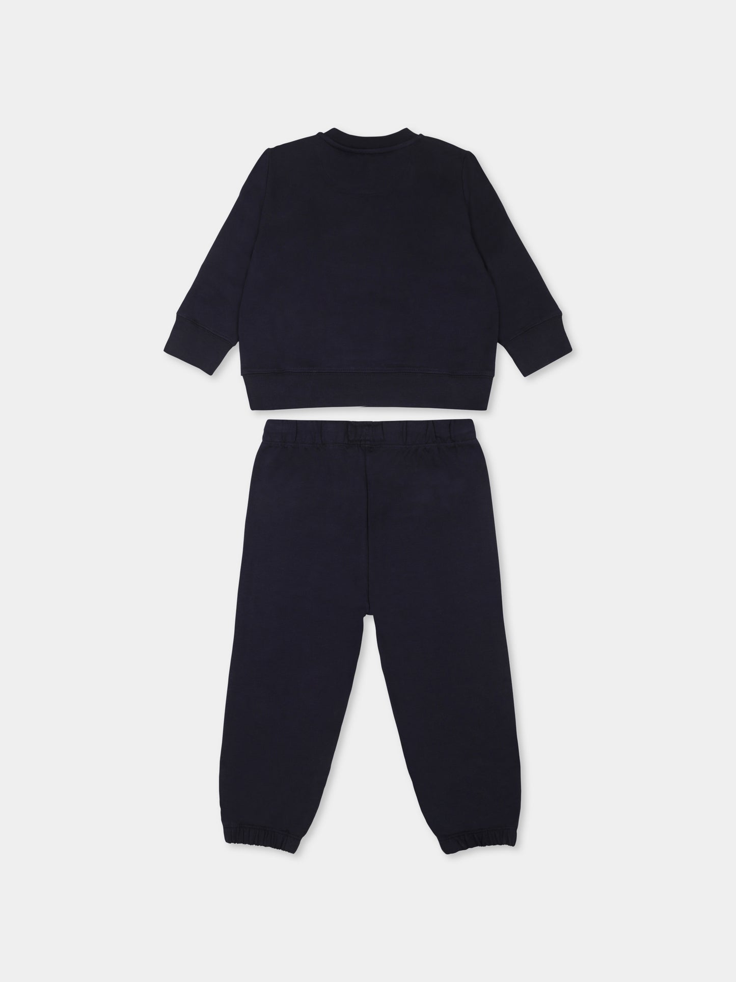 Completo blu per neonato con logo,Calvin Klein Kids,IN0IN00017 CHW