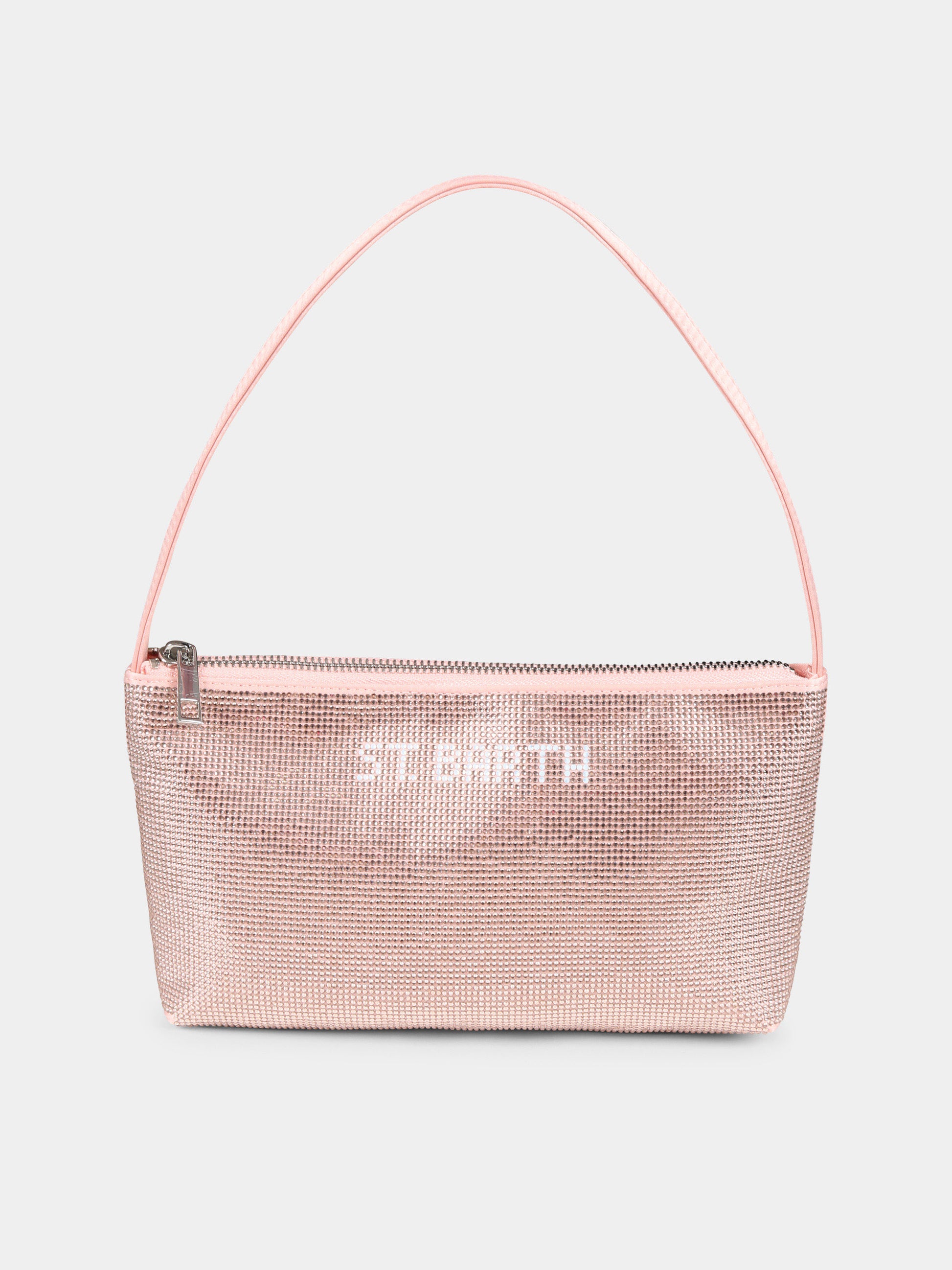 Borsa rosa per bambina con logo,Mc2 Saint Barth,STRAS001 01434G