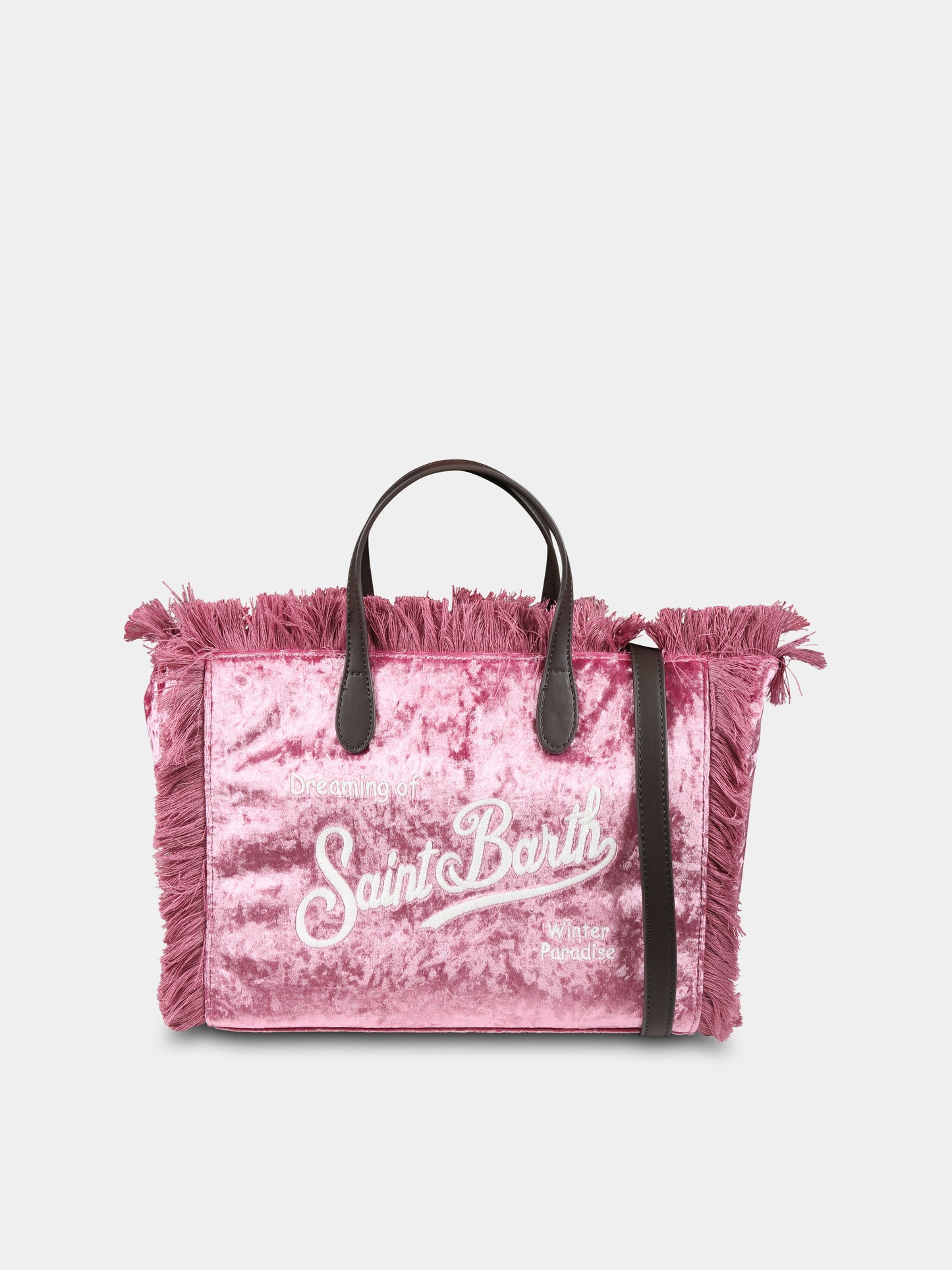 Borsa rosa Colette per bambina con logo,Mc2 Saint Barth,COL0003 00225G