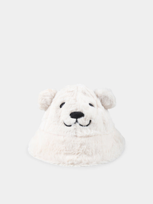 Cloche avorio per bambini con logo