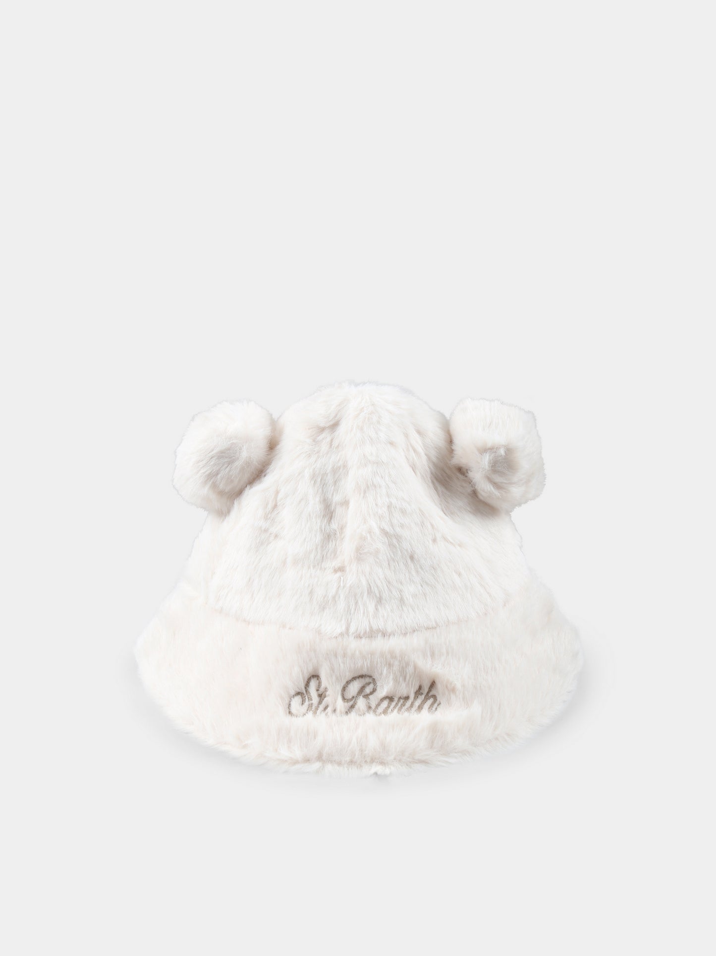 Cloche avorio per bambini con logo