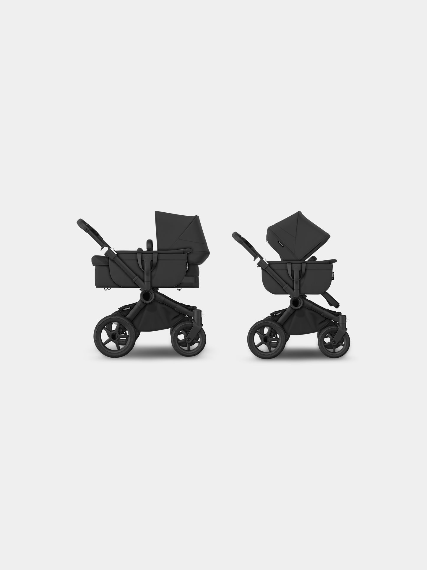 Passeggino Donkey 5 Mono completo Black/Midnight per neonati