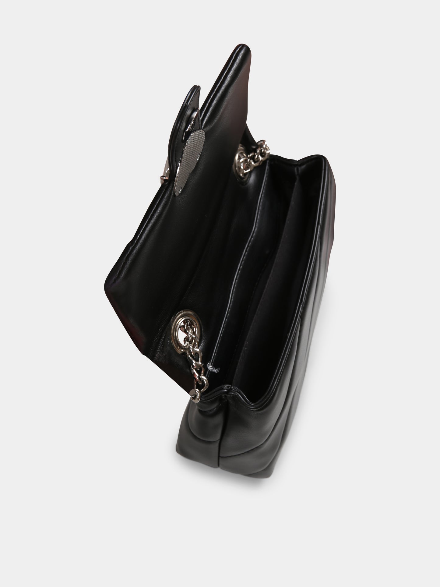 Borsa nera per bambina con logo,Pinko,F4PIJGBA119 110