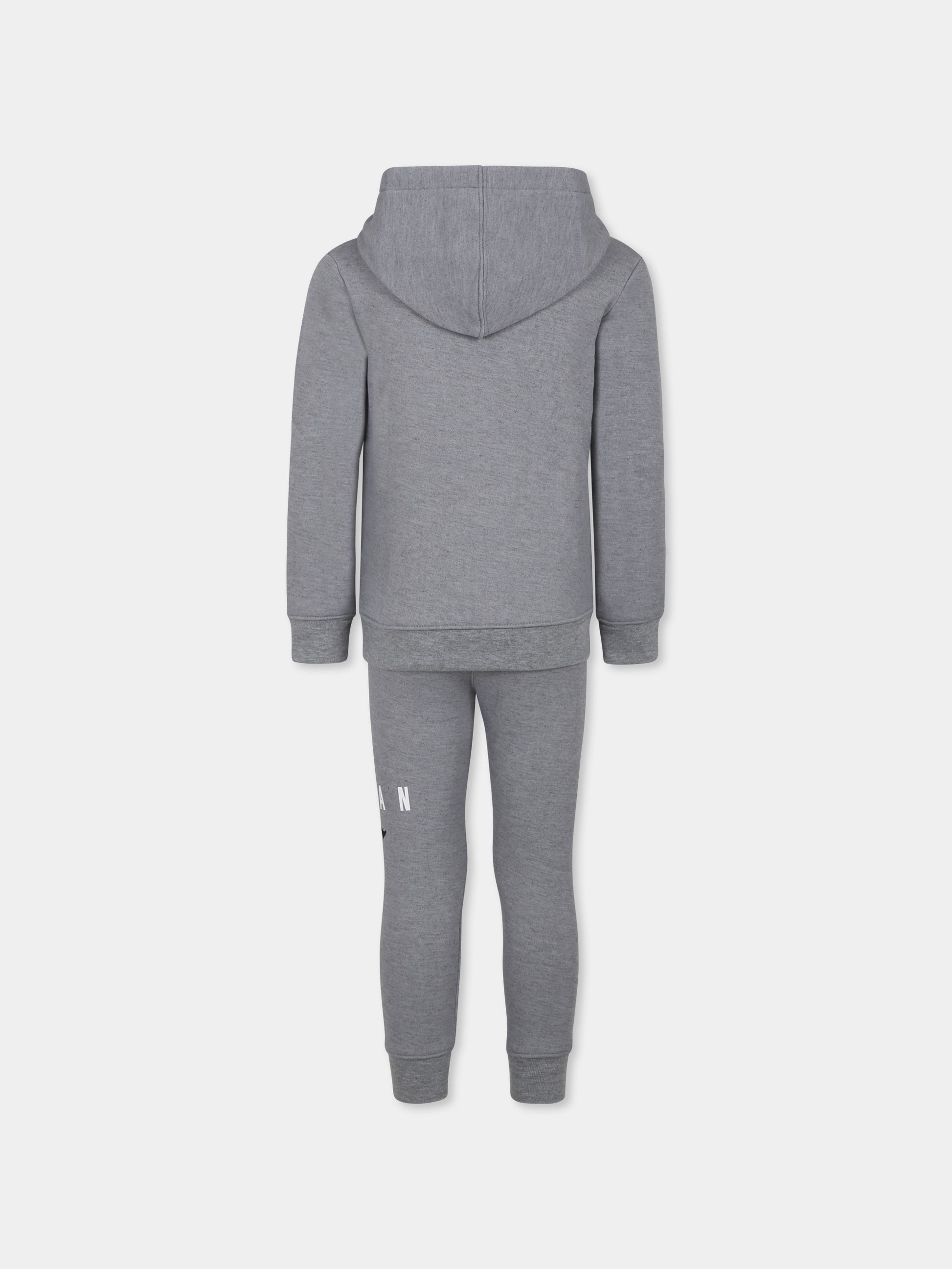 Completo grigio per bambino con jumpman,Jordan,85C505 GEH