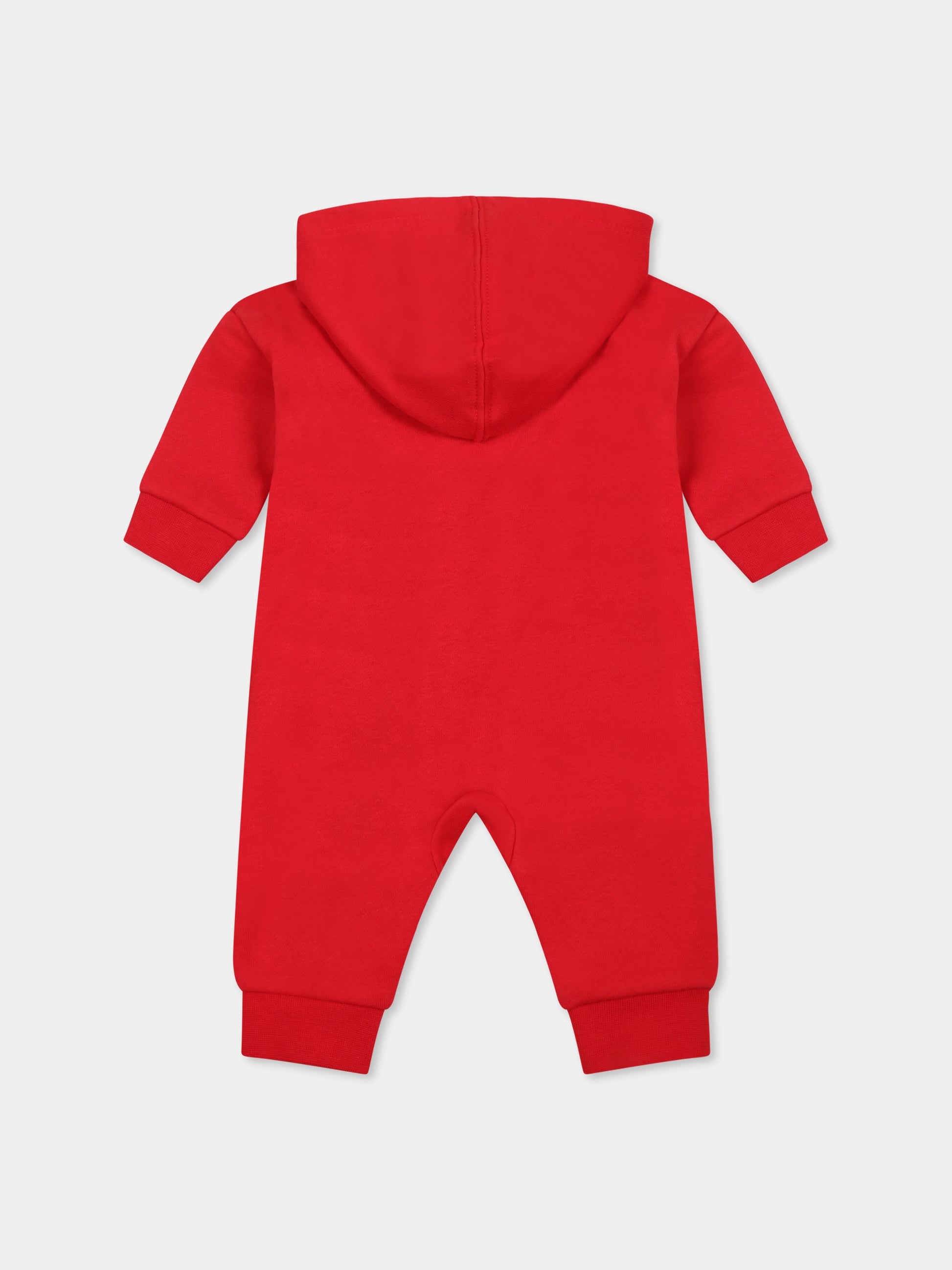 Tutina rossa per neonato con logo,Nike,56I450 U10