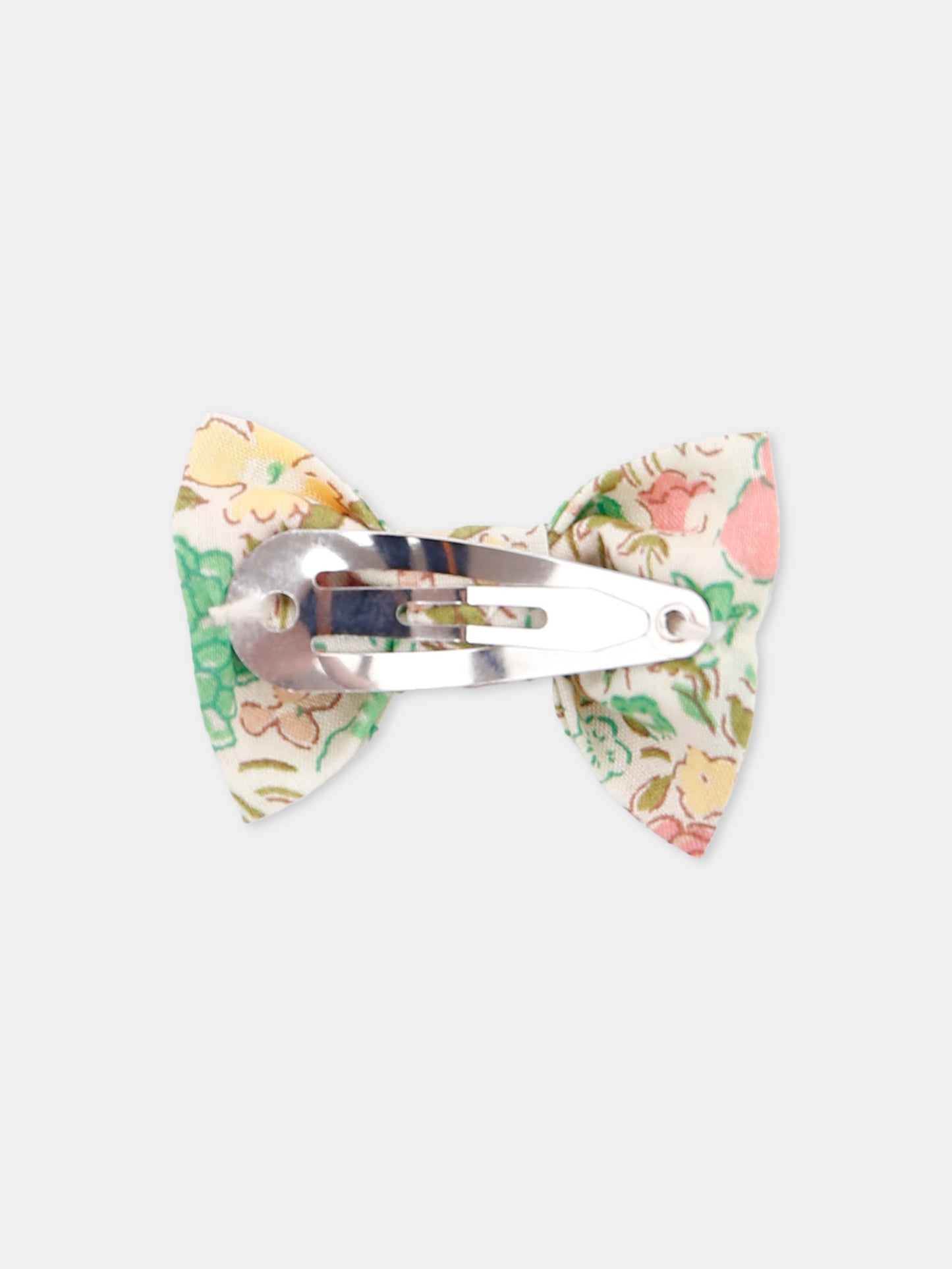 Set fermagli multicolor per bambina con stampa floreale,Bonpoint,W05GHAW00013 521