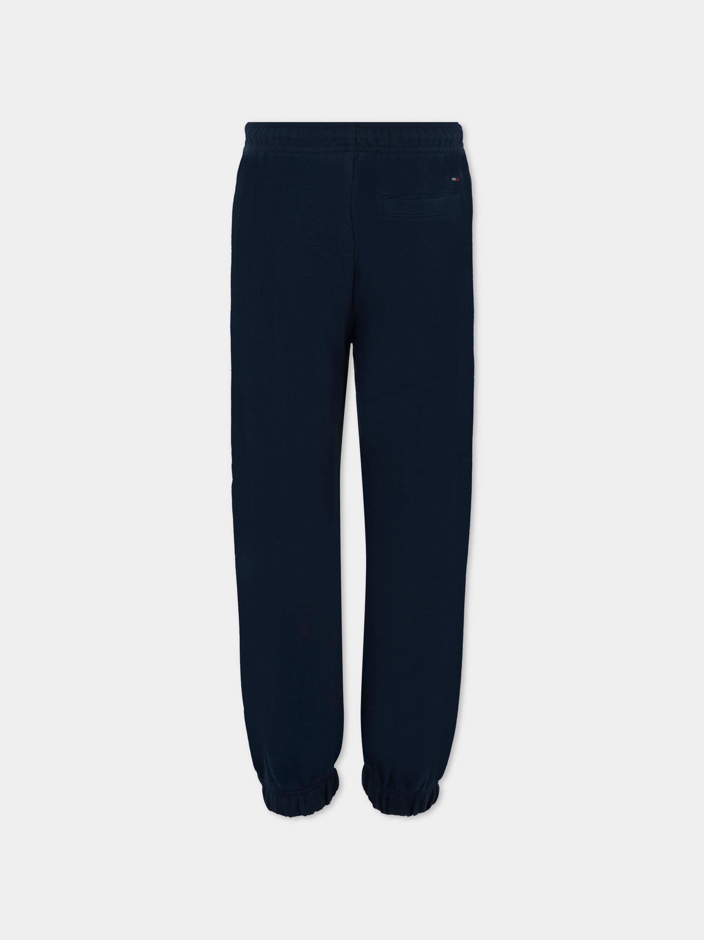 Pantaloni blu per bambino con logo,Tommy Hilfiger Junior,25CTHKB0KB09695 C1G