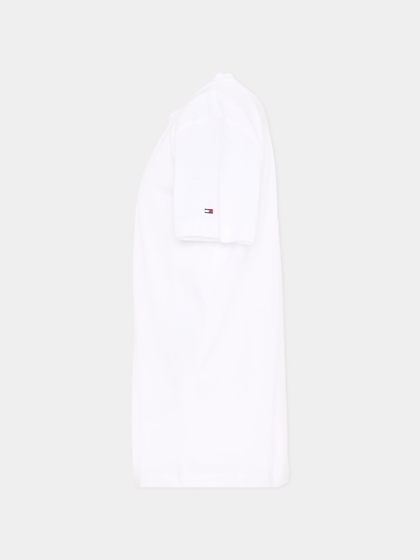 T-Shirt bianca per bambini con logo,Tommy Hilfiger Junior,25CTHKB0KB09725 YBR