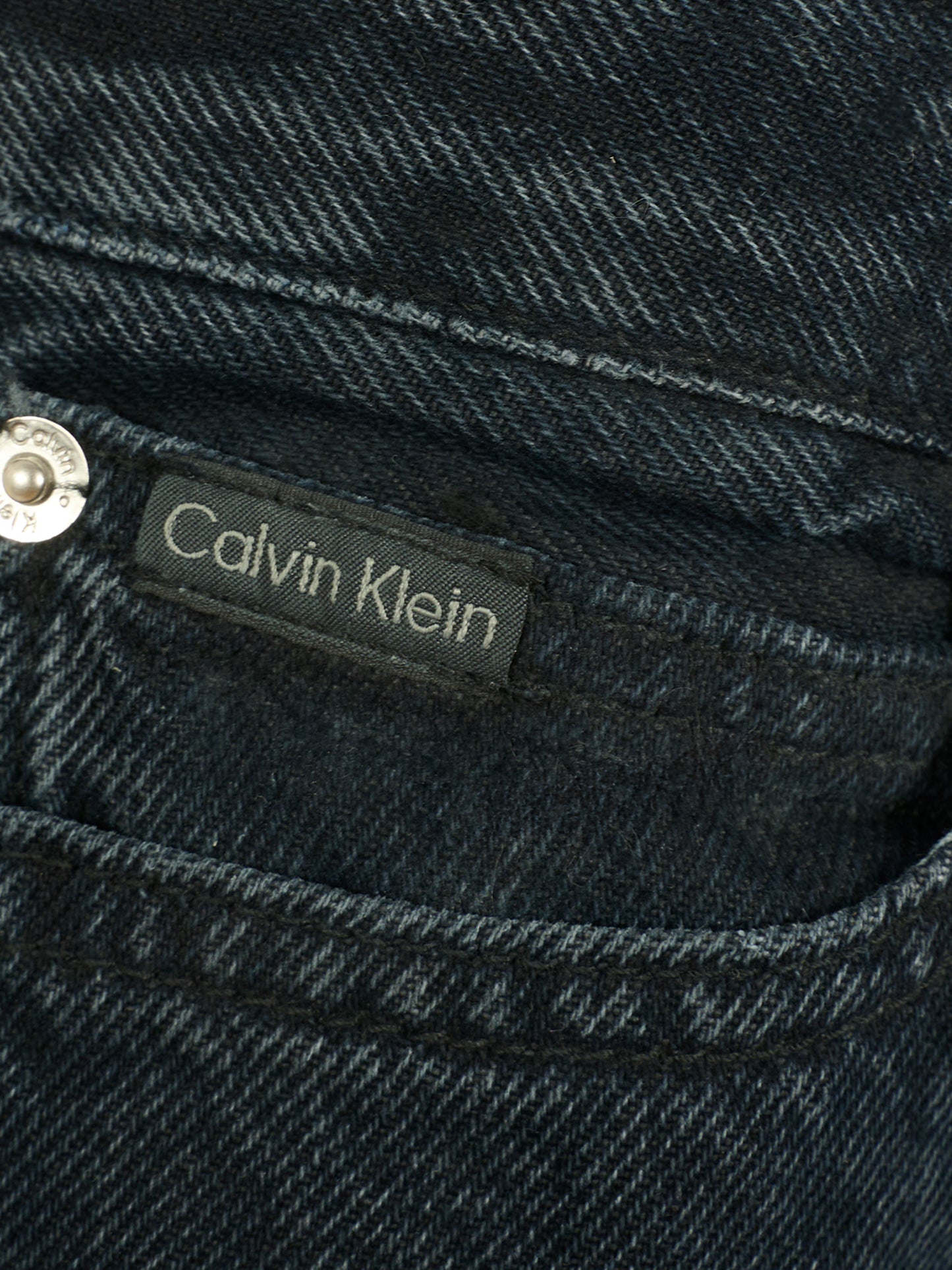 Jeans denim per bambina con logo,Calvin Klein Kids,25CCKIG0IG02607 1BJ