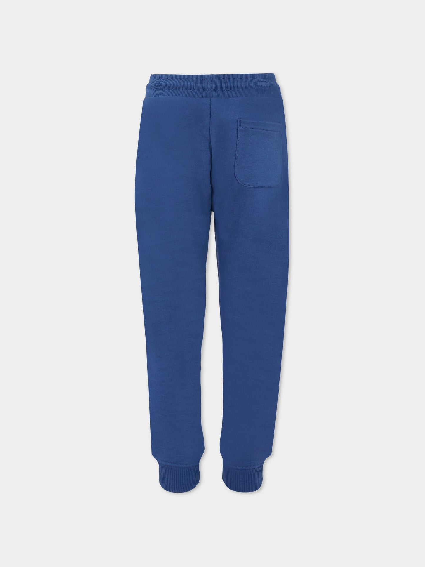 Pantaloni blu per bambino con logo,Calvin Klein Kids,25CCKIU0IU00285 C3I