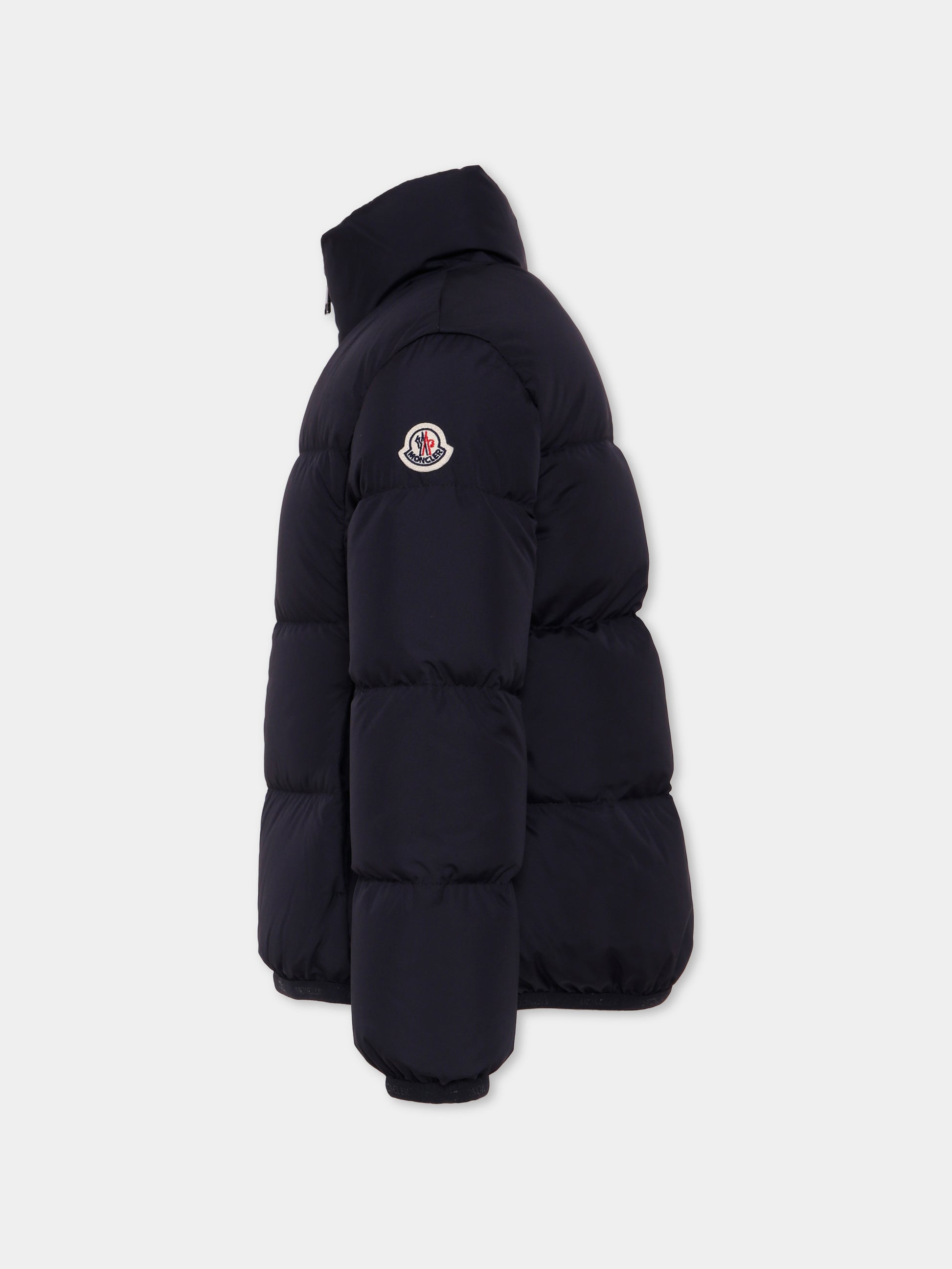 Piumino Cermasa blu per bambino con logo,Moncler Kids,K2954 - 1A00016 - 597YW 778