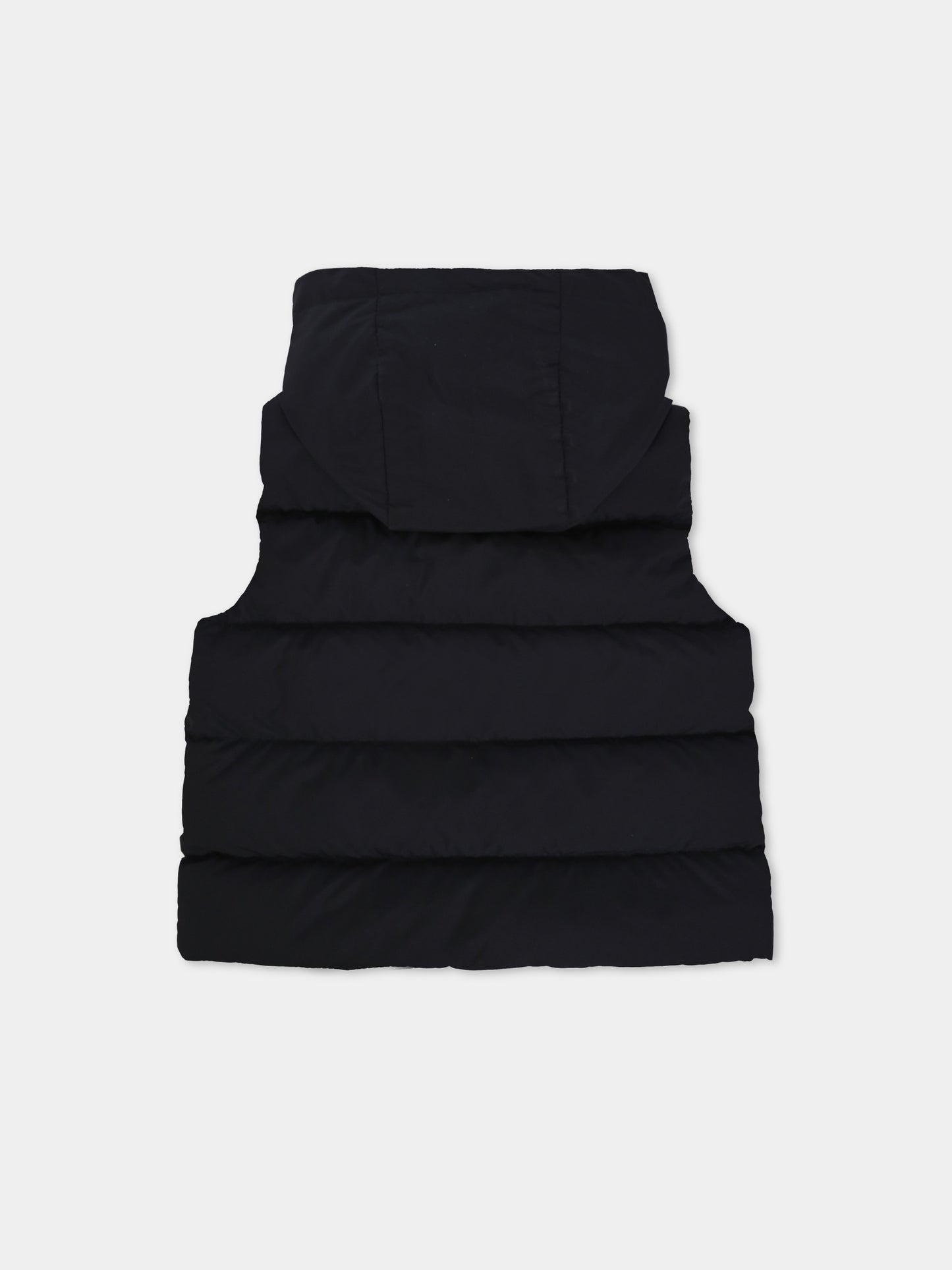 Gilet Buang blu per neonato con logo,Moncler Kids,K2951 - 1A00010 - 597YW 778