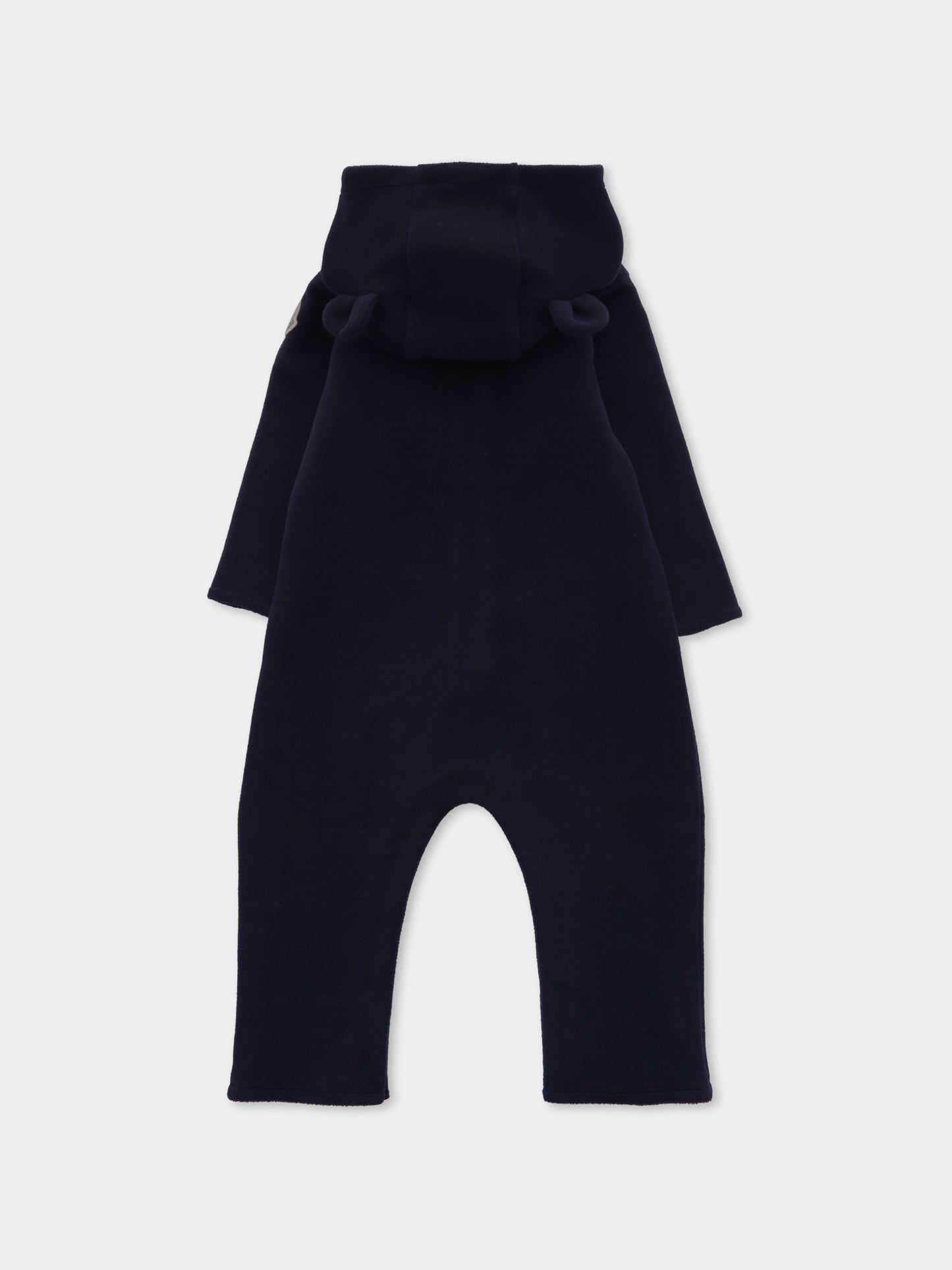 Tutina blu per neonati con logo,Moncler Kids,K2951 - 8L00003 - 80093 778