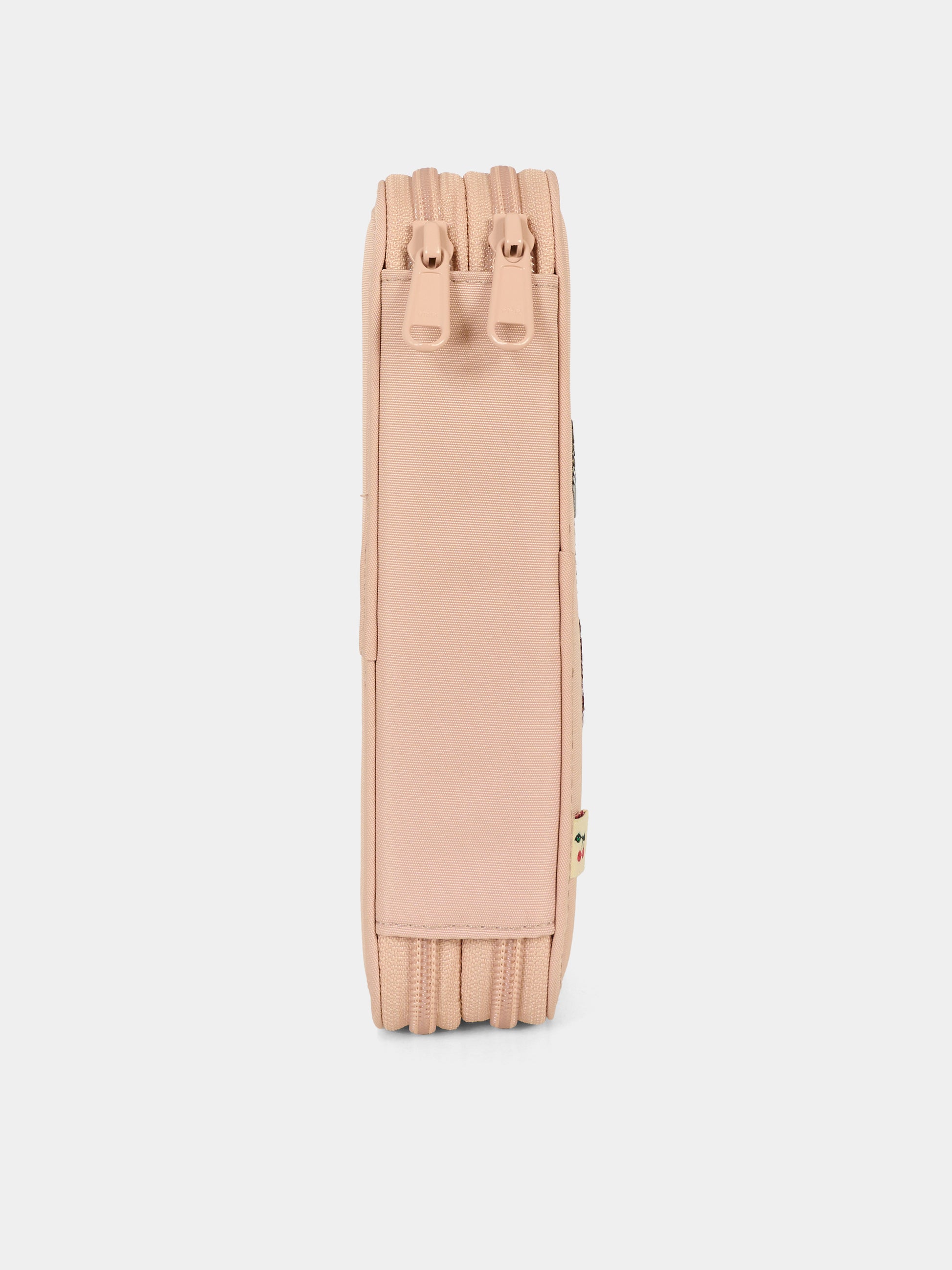 Astuccio rosa per bambina con ciliegie,Konges Sløjd,KS103456 MAHOGANY ROSE