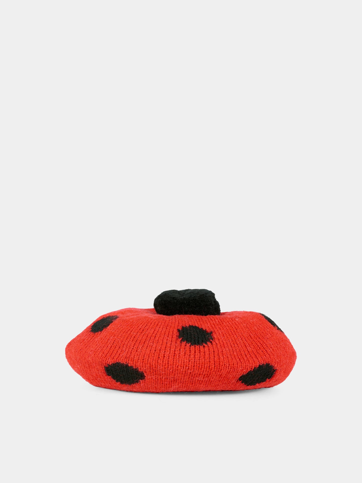 Basco rosso per bambina con coccinella,Konges Sløjd,KS103494 BARBADOS CHERRY