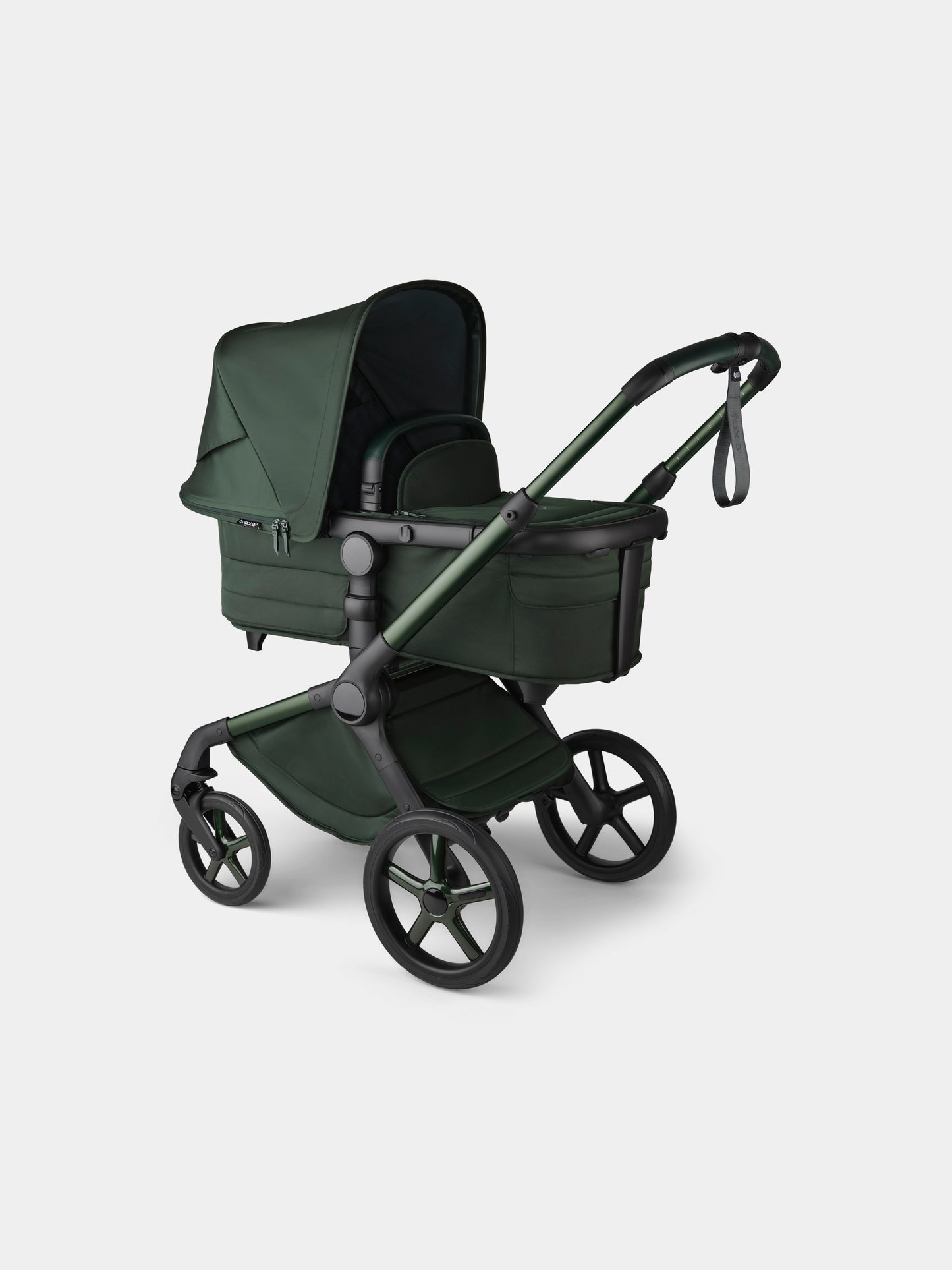 Passeggino Fox 5 completo Noir Limited Edition Midnight Green per neonati