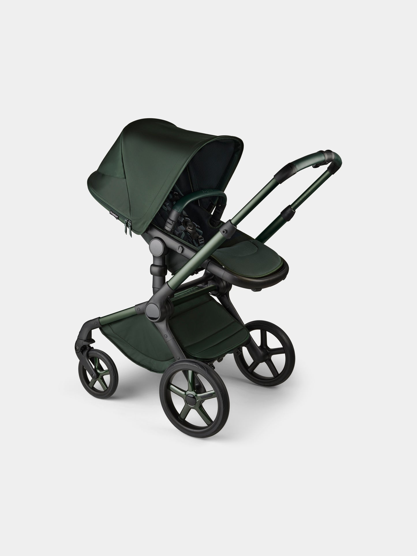 Passeggino Fox 5 completo Noir Limited Edition Midnight Green per neonati