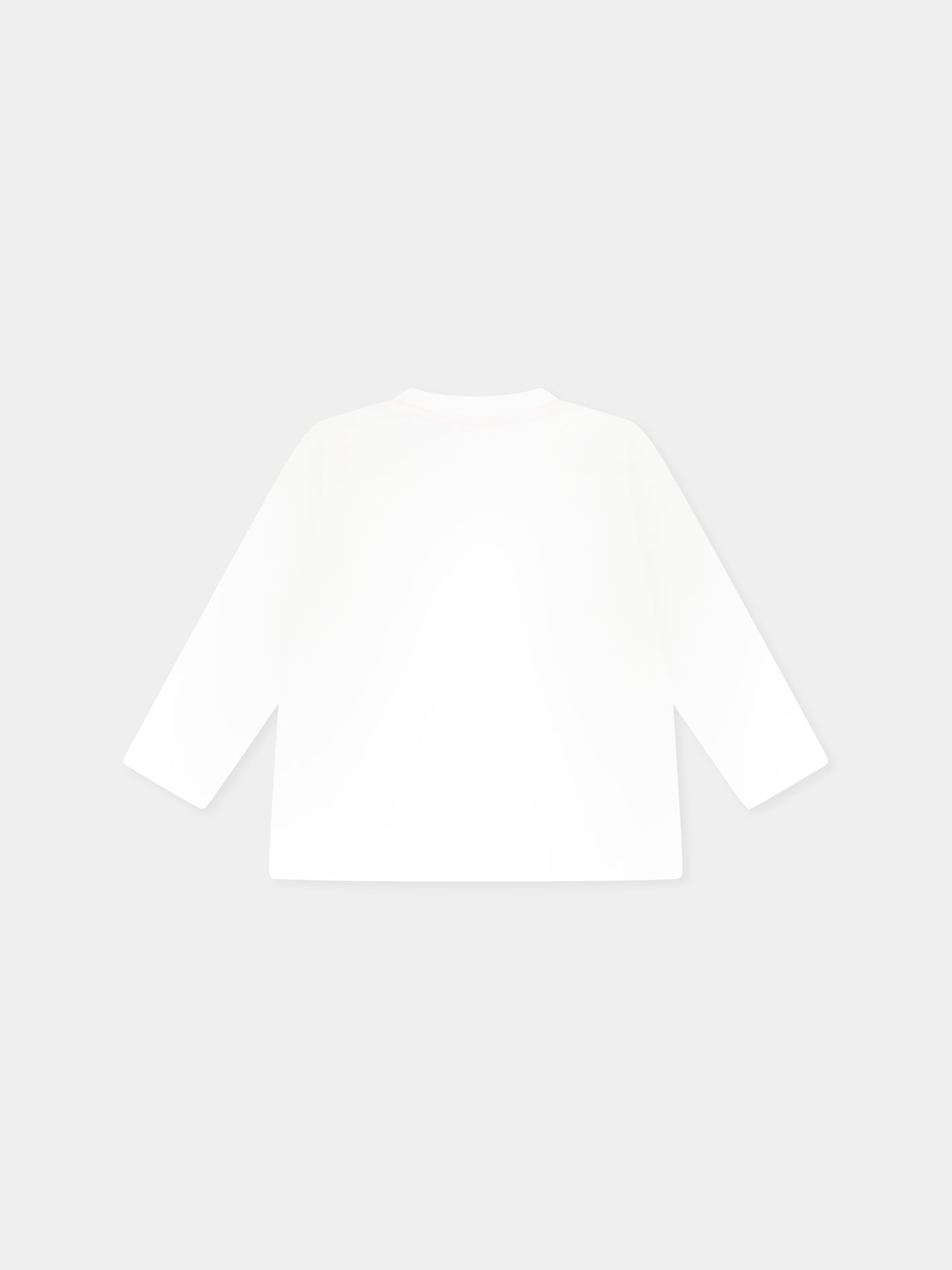 T-shirt bianca per neonata con logo,Richmond,RIA24054TS OFF-WHITE